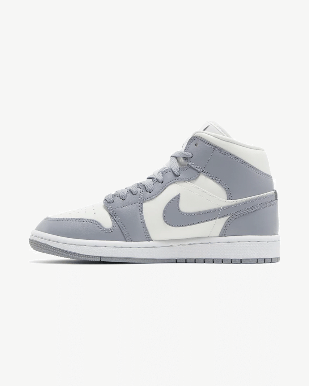 NIKE AIR JORDAN1 MID WMNS SAIL STEALTH
