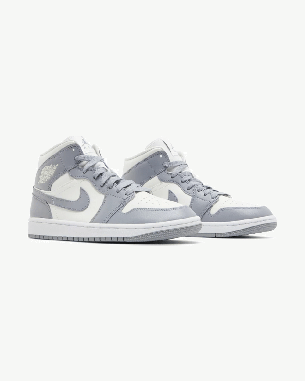 NIKE AIR JORDAN1 MID WMNS SAIL STEALTH