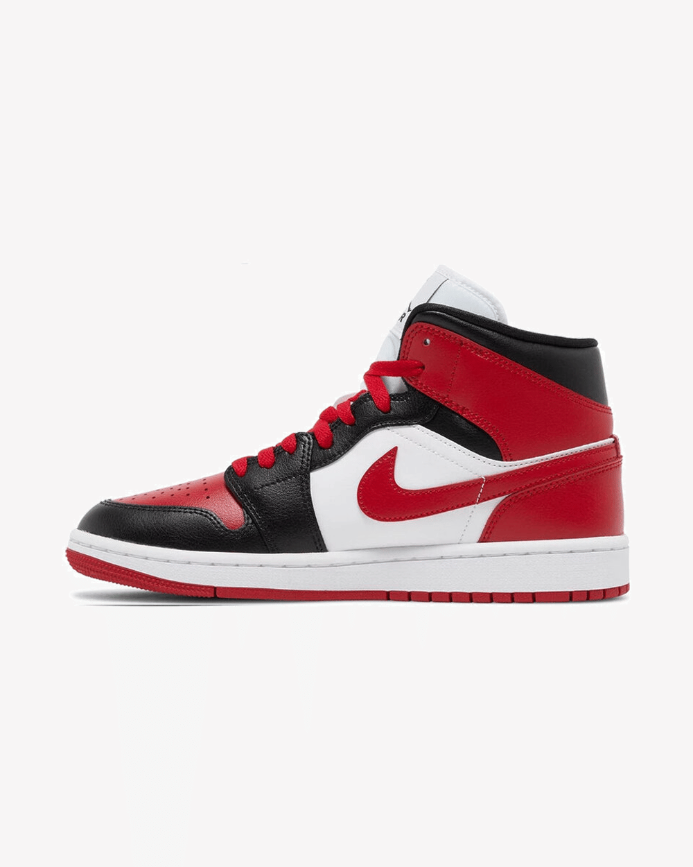 NIKE AIR JORDAN1 MID WMNS ALTERNATE BRED TOE