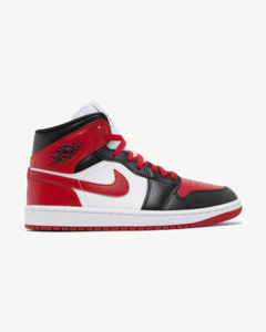 NIKE AIR JORDAN1 MID WMNS ALTERNATE BRED TOE