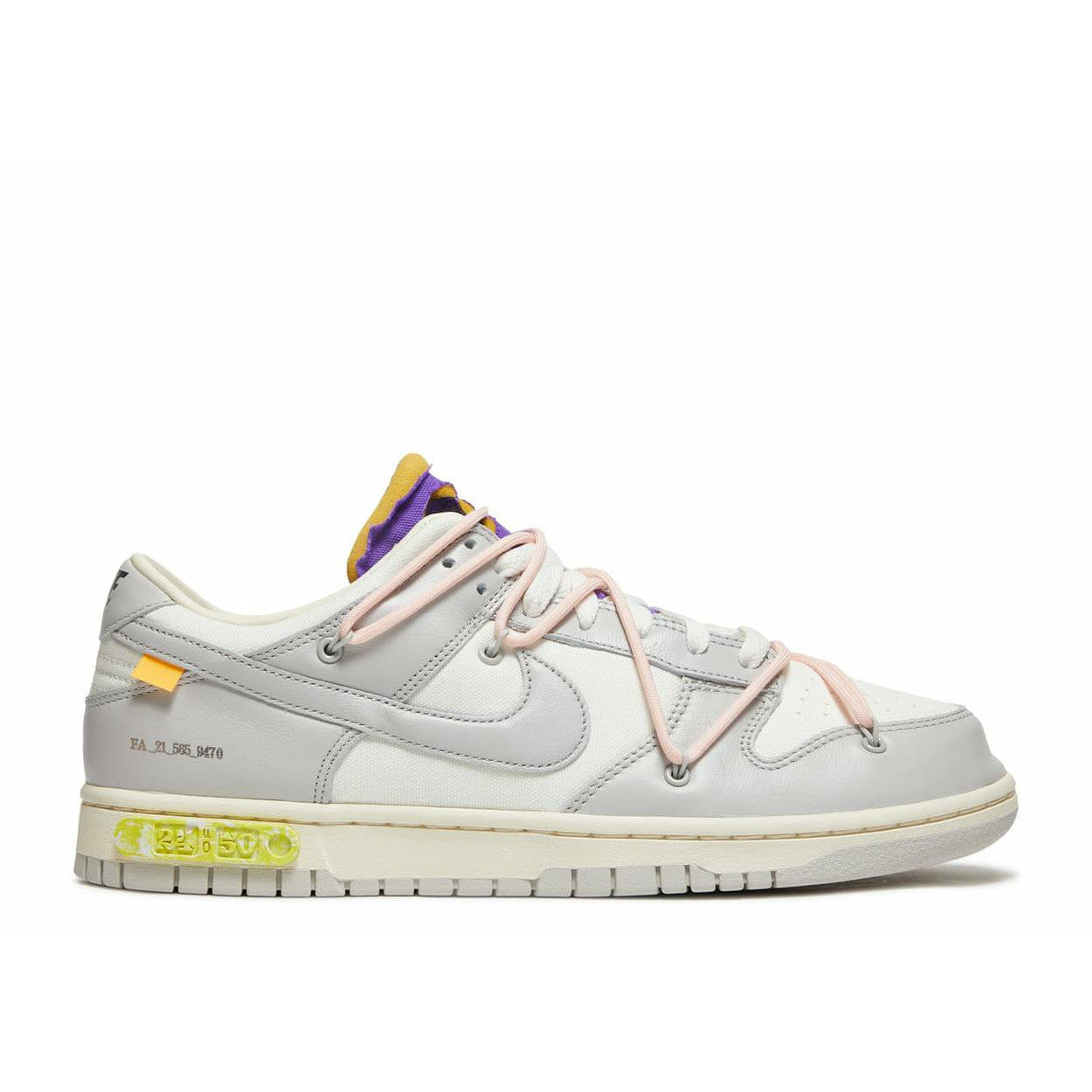 Nike Off White x Dunk Low Lot 24 Of 50 (2021)