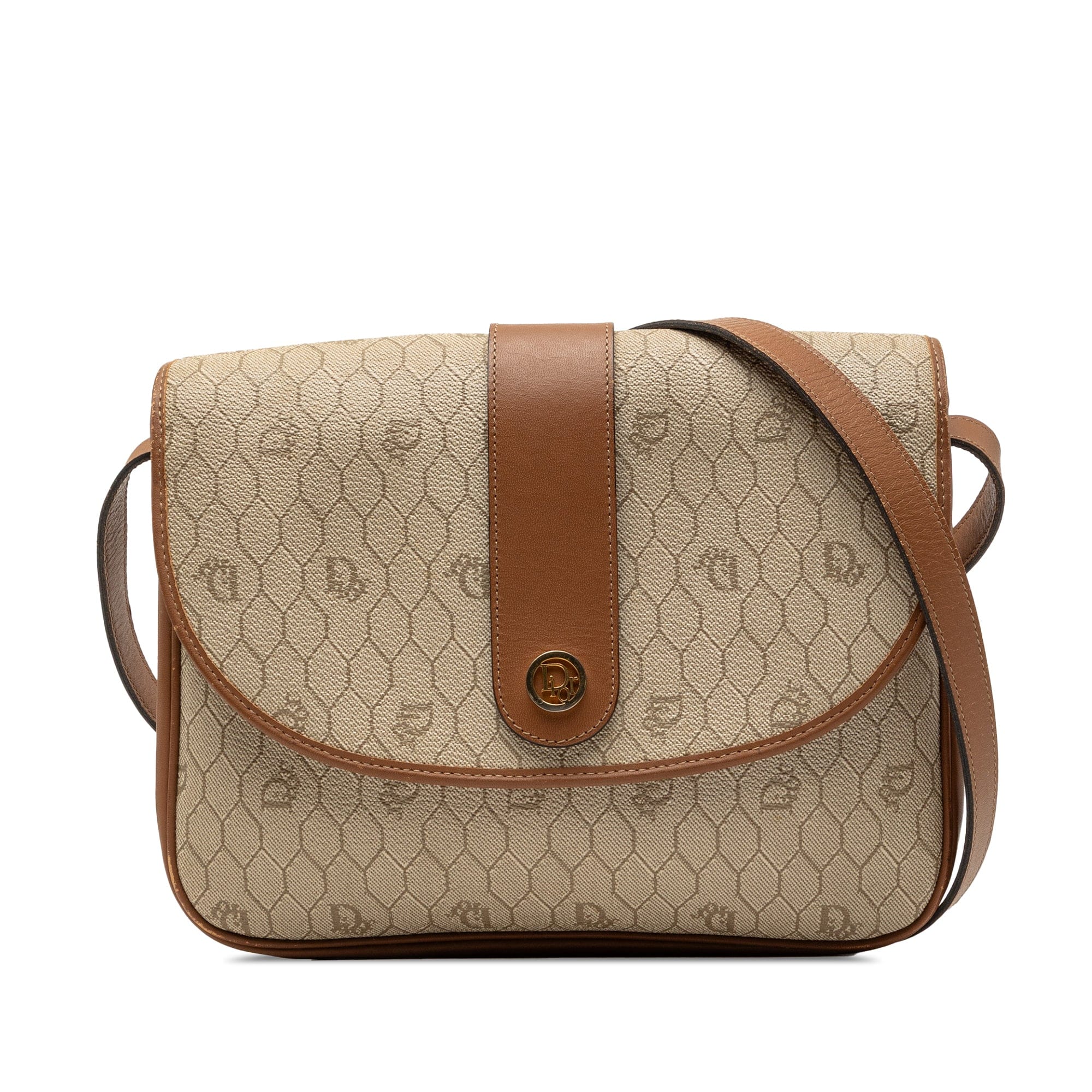 Dior Honeycomb Coated Canvas Crossbody