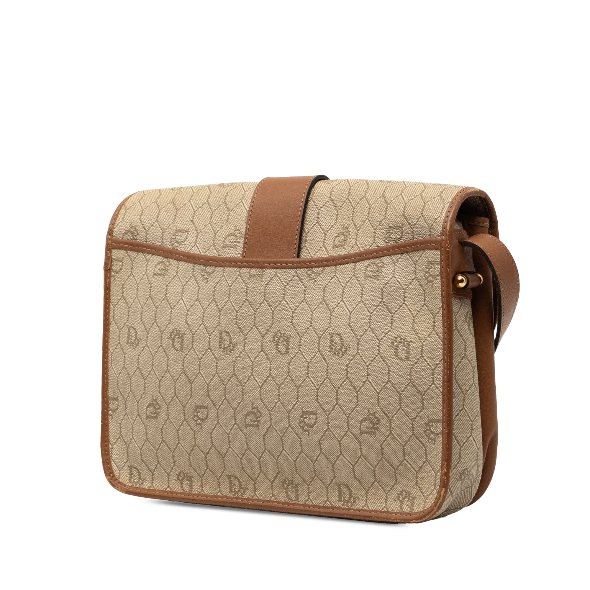 Dior Honeycomb Coated Canvas Crossbody
