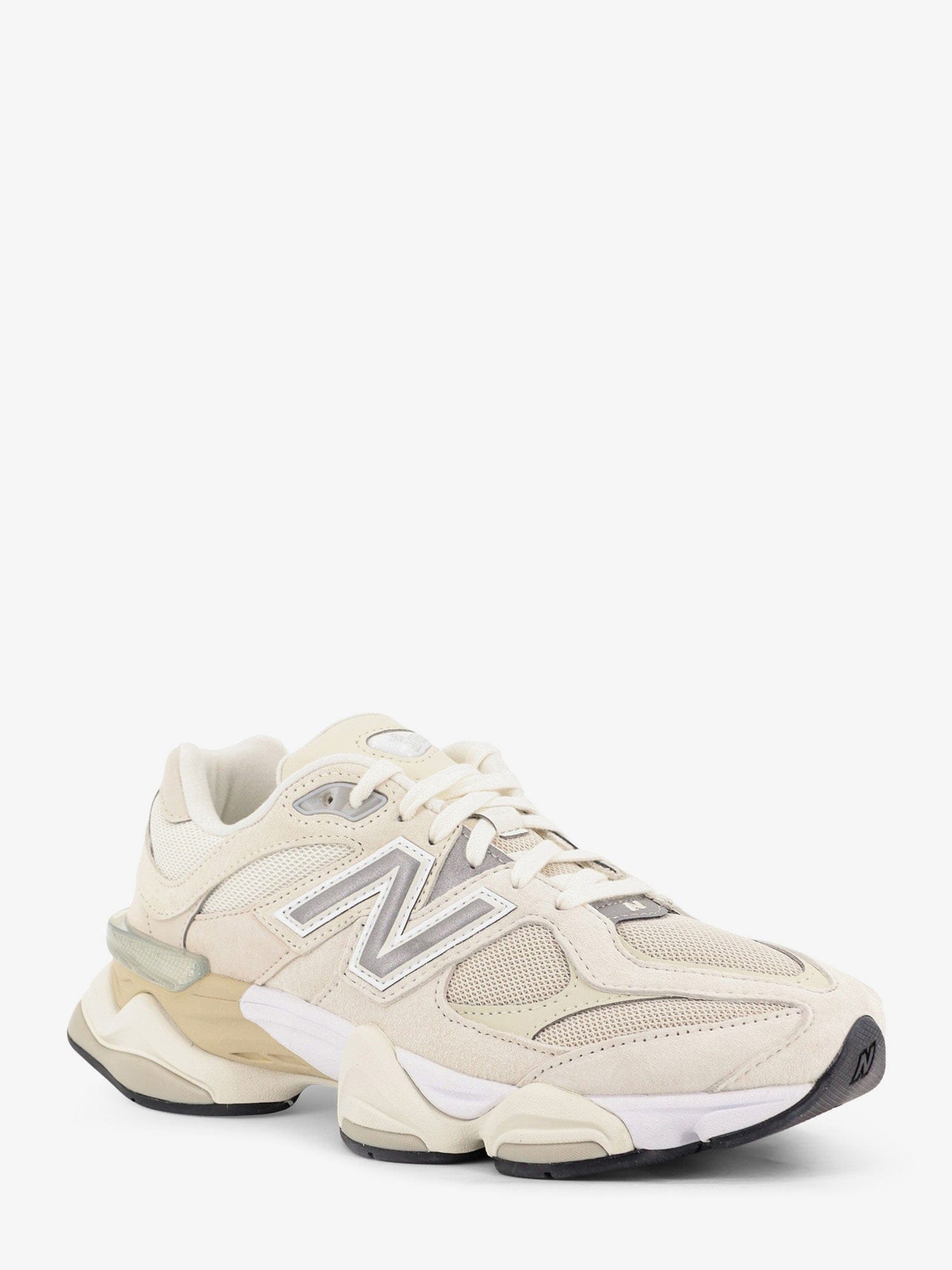 New Balance 9060 Mesh Sneakers with Suede Inserts