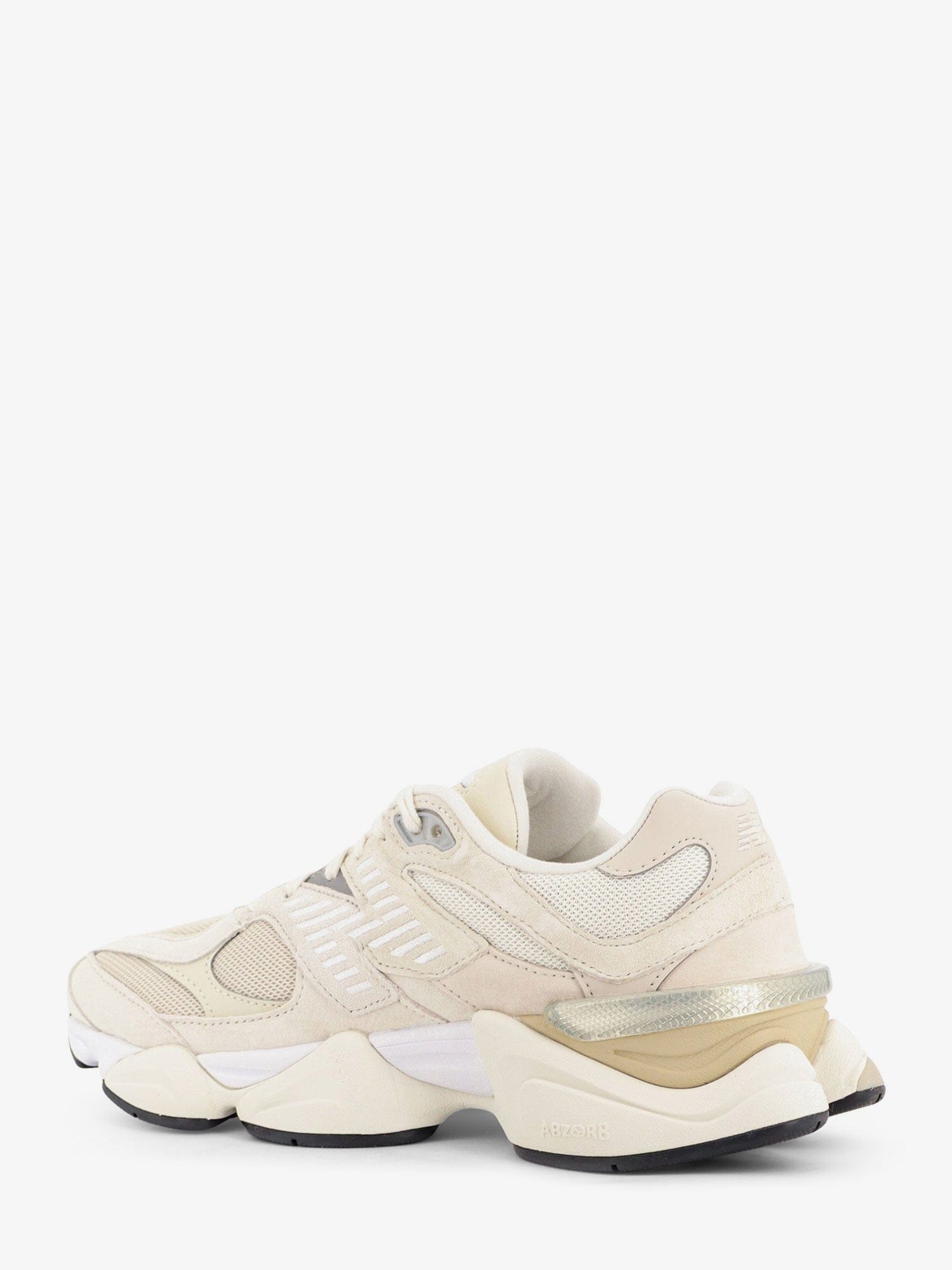 New Balance 9060 Mesh Sneakers with Suede Inserts