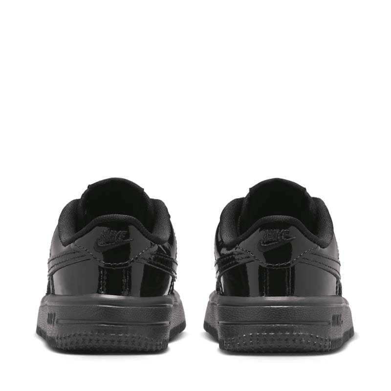 Nike Force 1 Low LV8 Patent Leather (TD) - Black/Black
