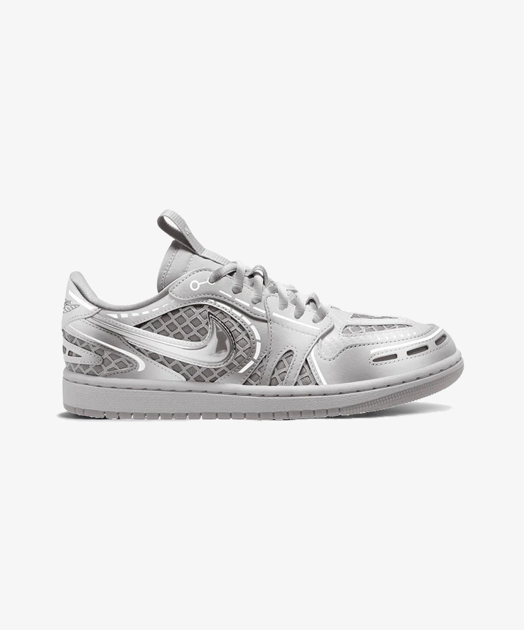 Air Jordan JORDAN | AIR JORDAN 1 LOW METHOD OF MAKE { NEUTRAL GREY/WHITE/PEWTER GREY/METALLIC SILVER