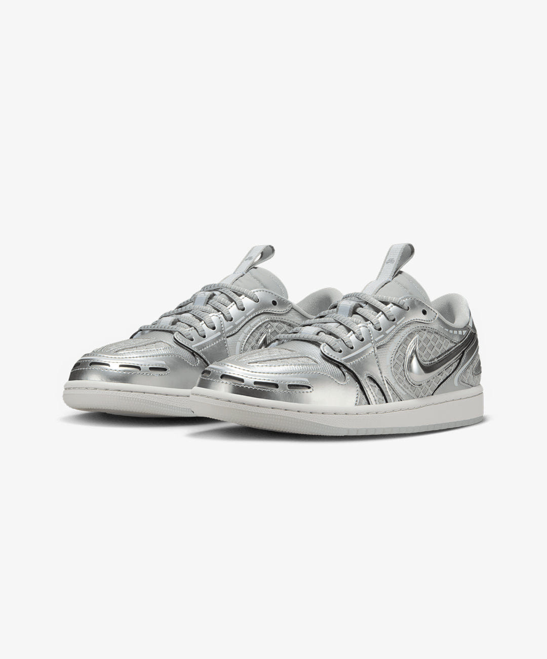 Air Jordan JORDAN | AIR JORDAN 1 LOW METHOD OF MAKE { NEUTRAL GREY/WHITE/PEWTER GREY/METALLIC SILVER