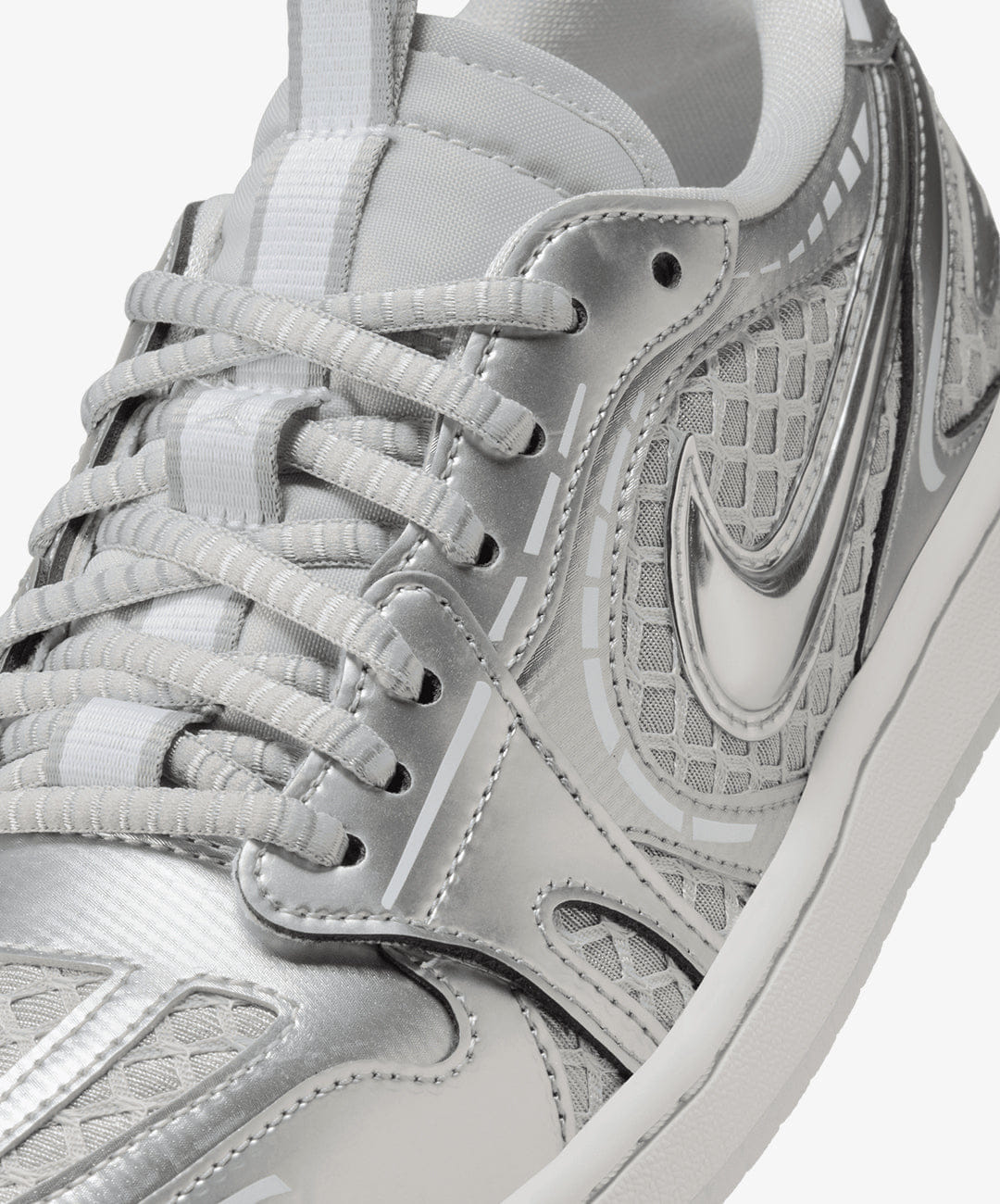 Air Jordan JORDAN | AIR JORDAN 1 LOW METHOD OF MAKE { NEUTRAL GREY/WHITE/PEWTER GREY/METALLIC SILVER