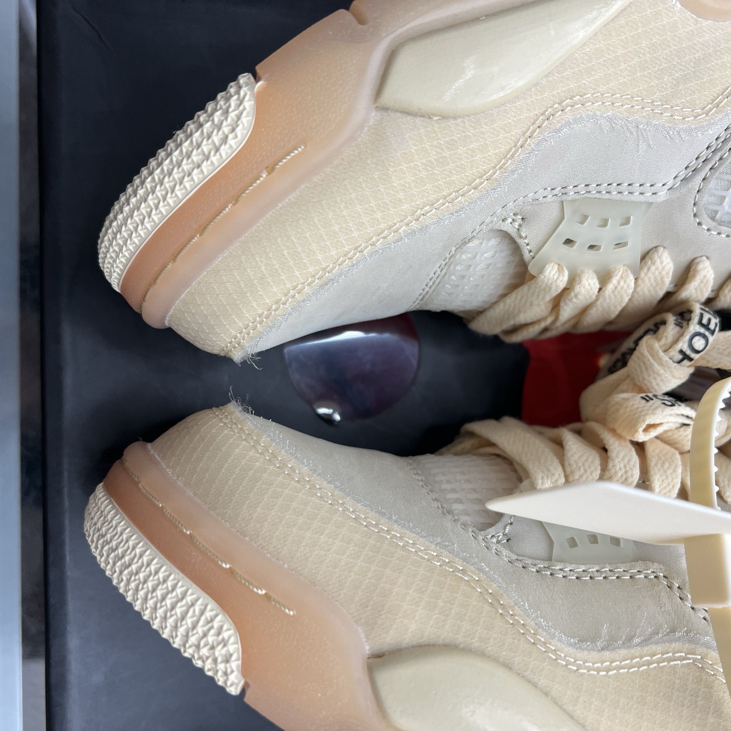 Air Jordan 4 Retro Off - White Sail (Women's) PRICE DROP