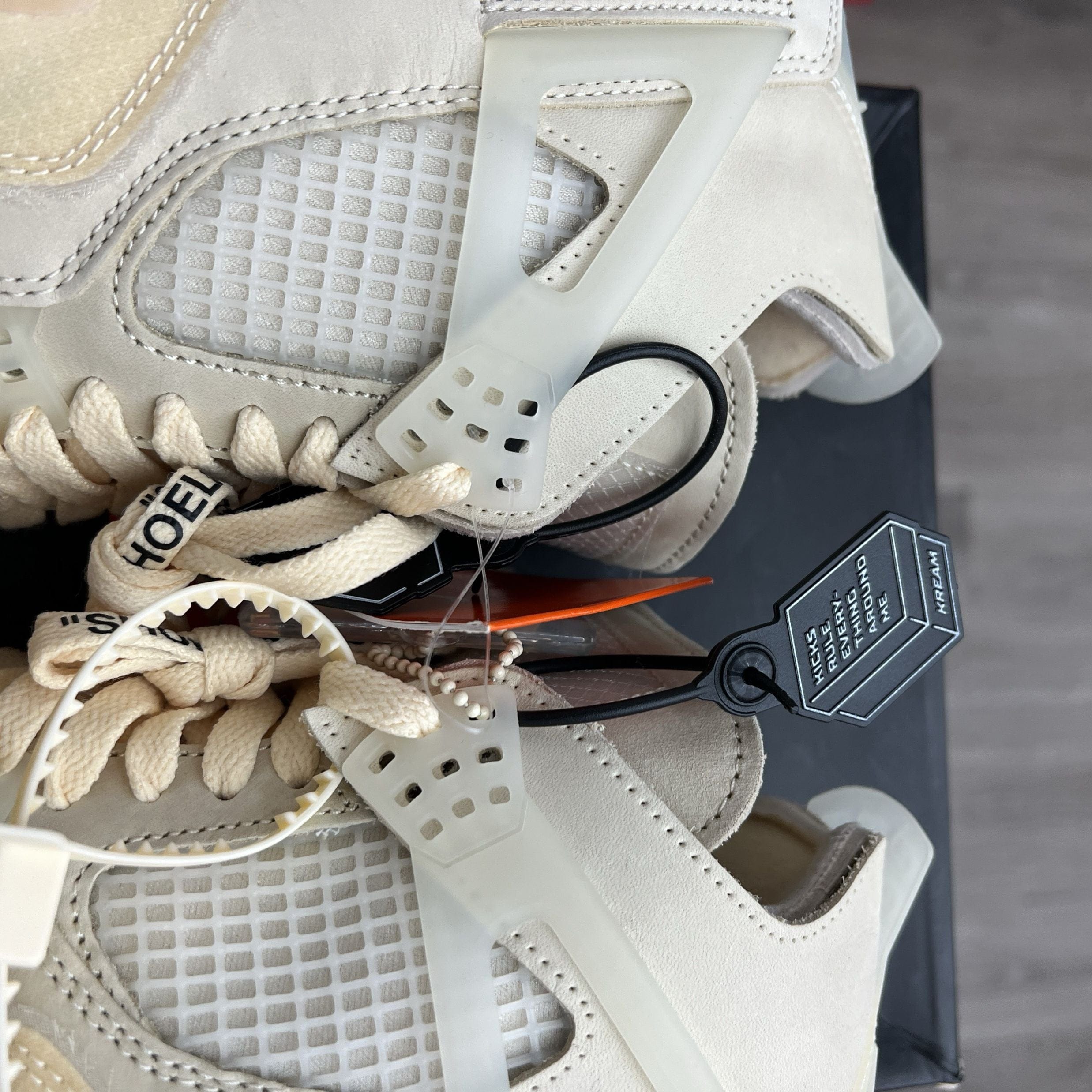 Air Jordan 4 Retro Off - White Sail (Women's) PRICE DROP
