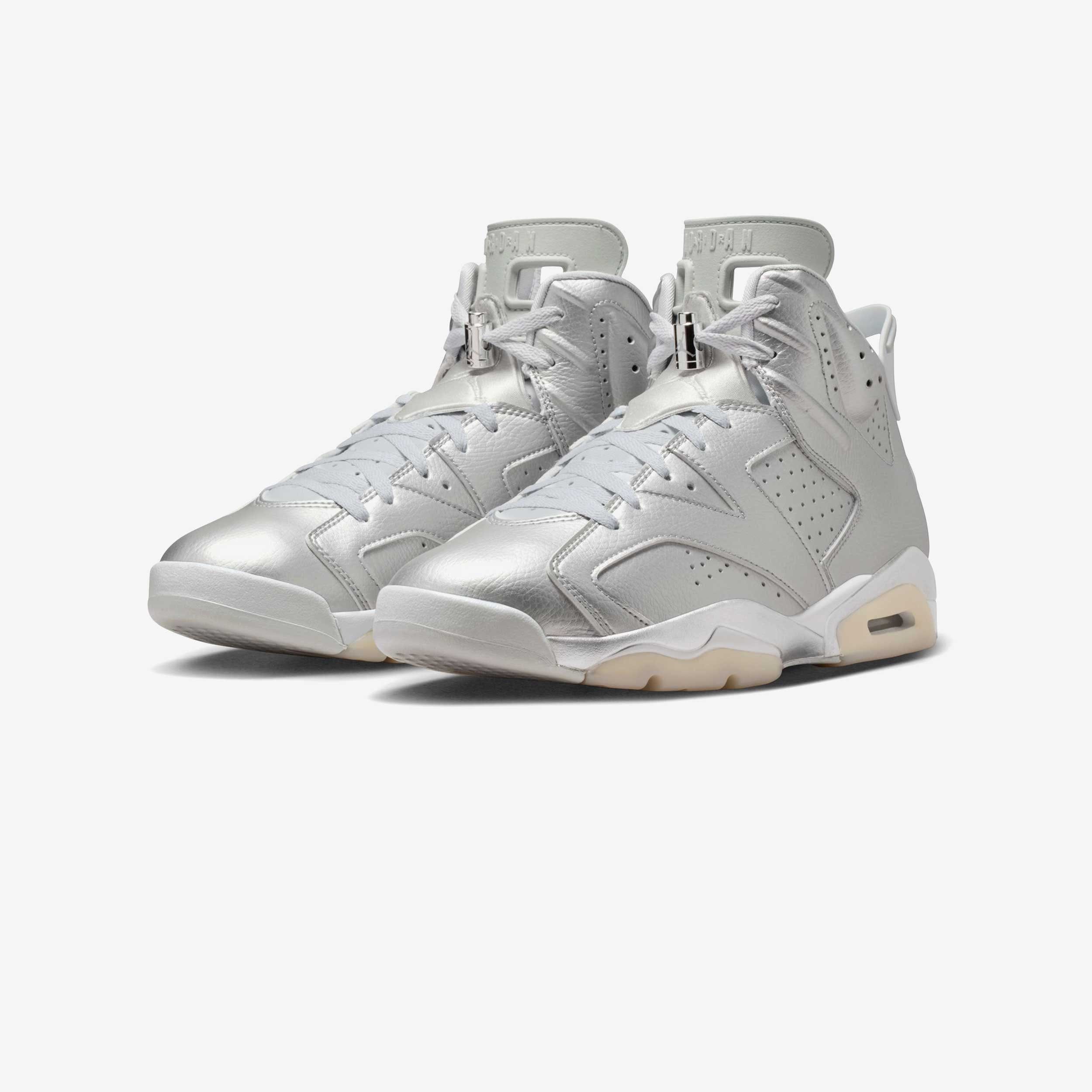 Air Jordan 6 Retro x PSG Metallic Silver