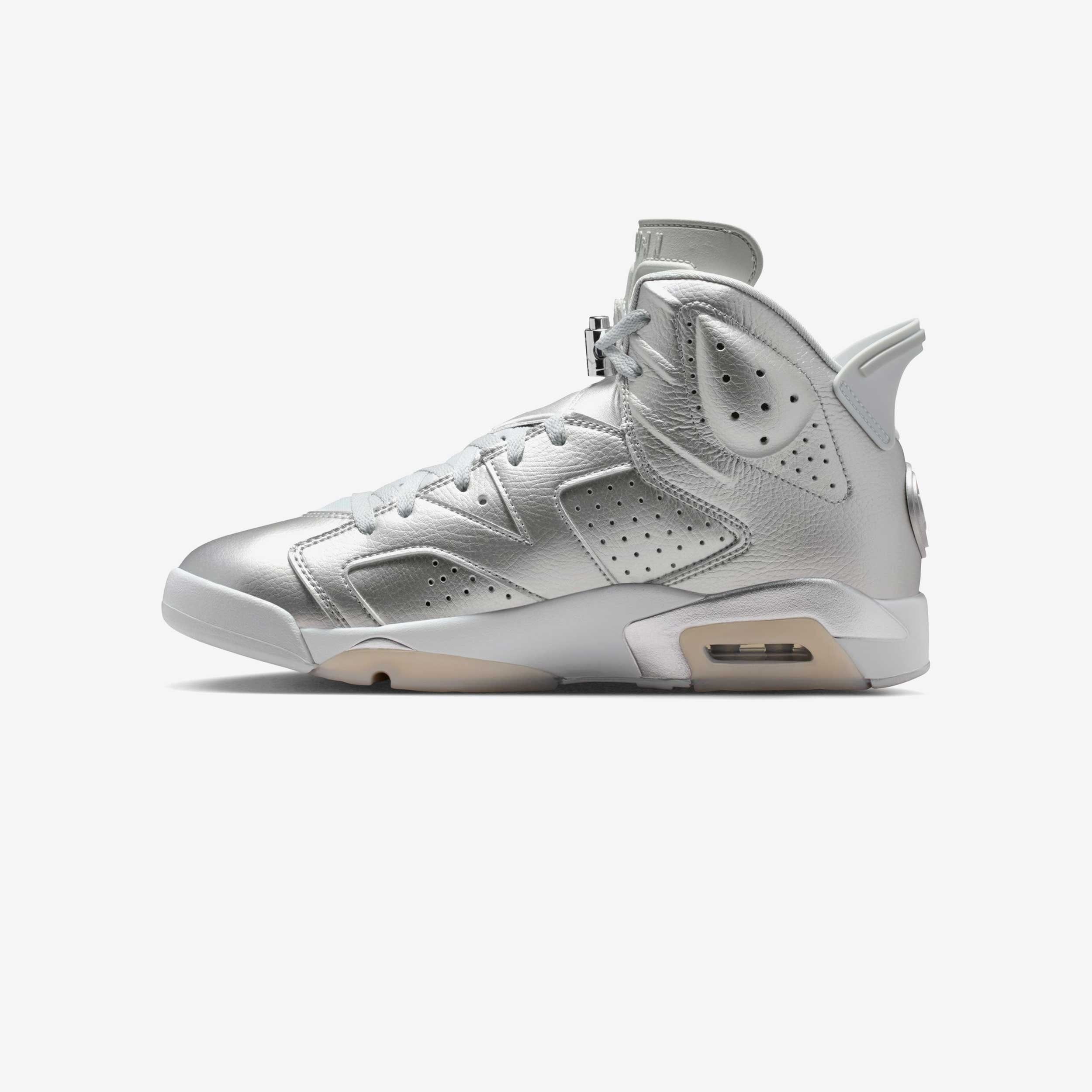 Air Jordan 6 Retro x PSG Metallic Silver