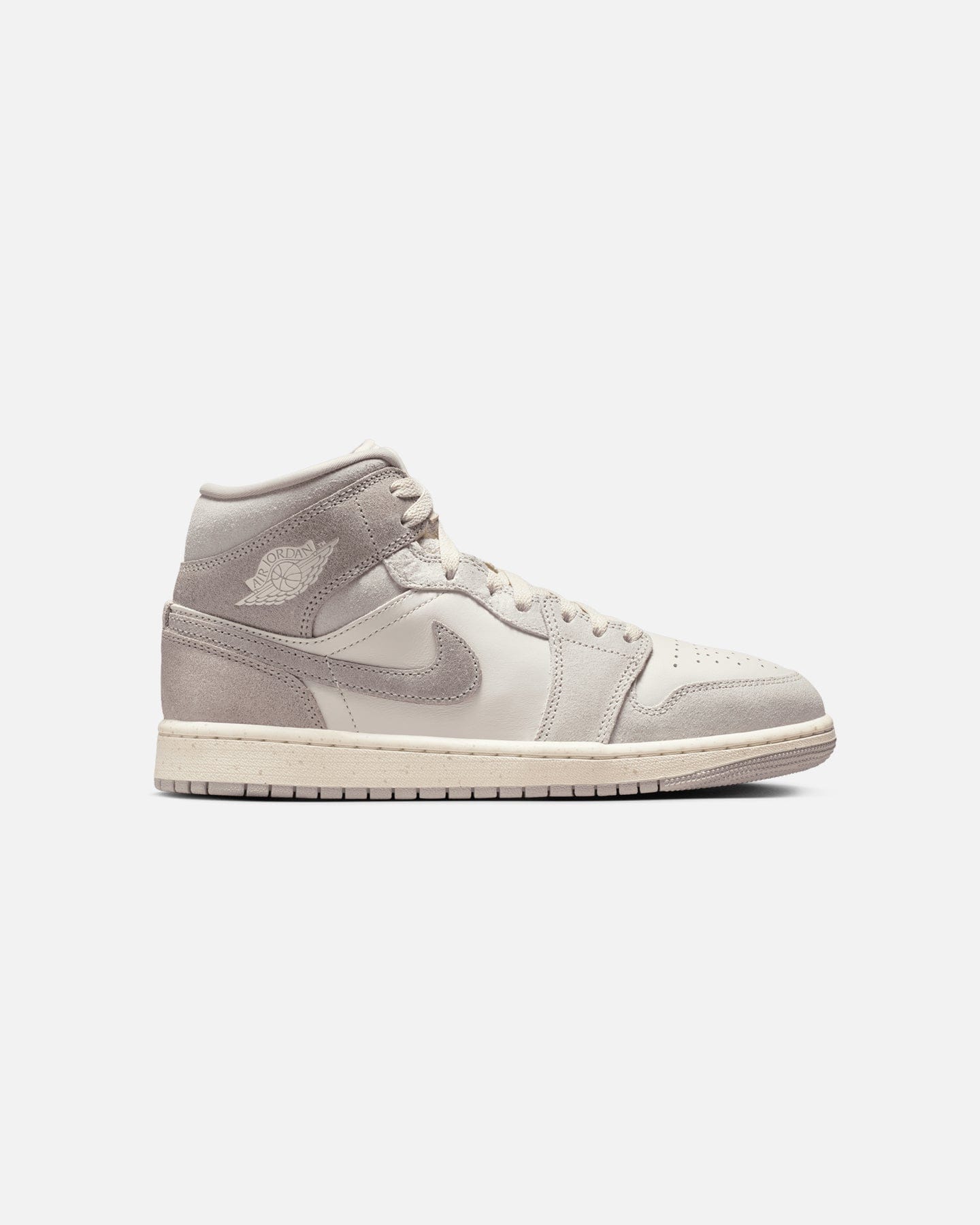 Air Jordan Nike Women's Air Jordan 1 Mid SE Light Iron Ore/Pale Ivory/Oatmeal/Enigma Stone