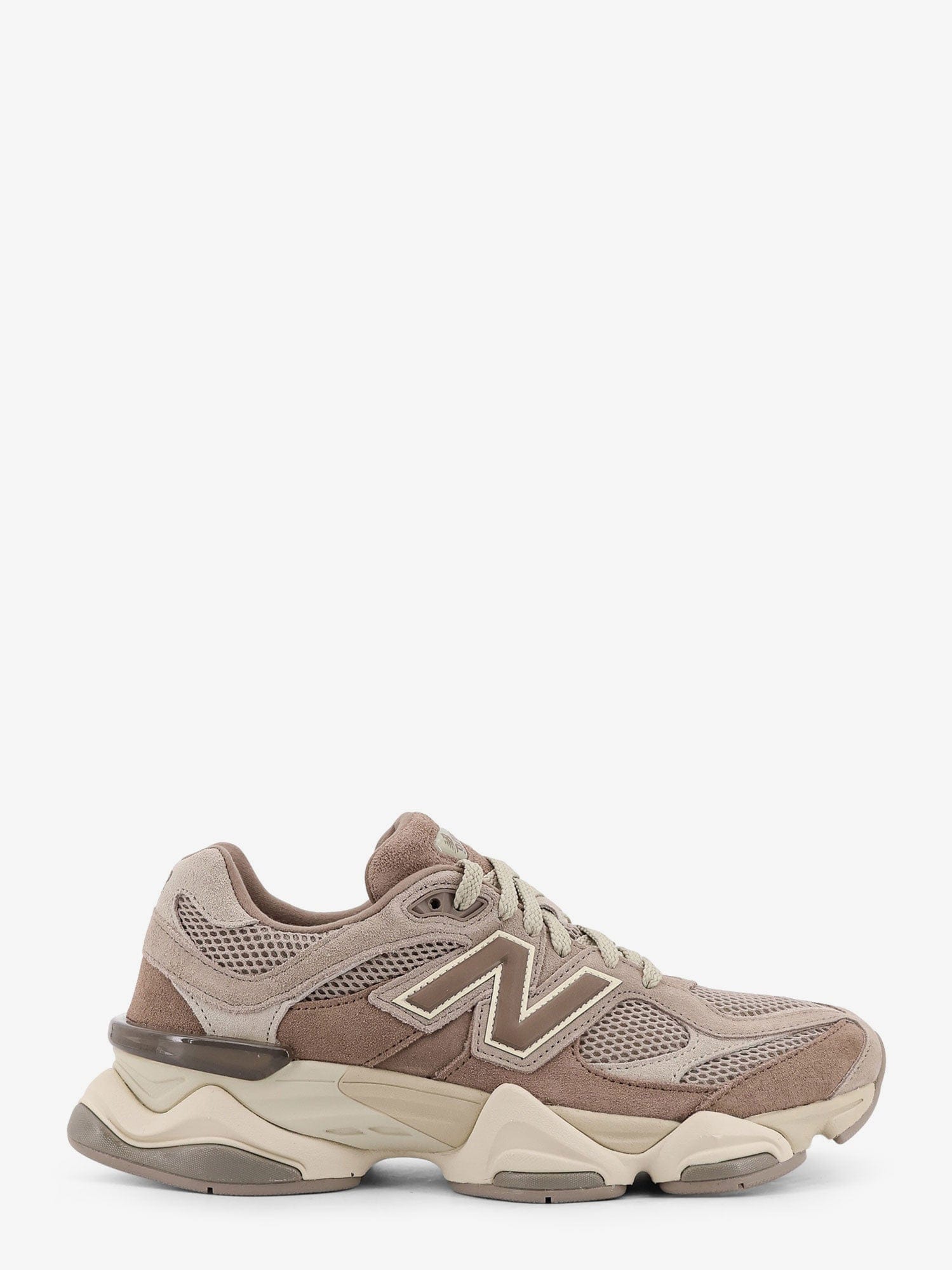 New Balance 9060 low - top mesh and suede sneakers
