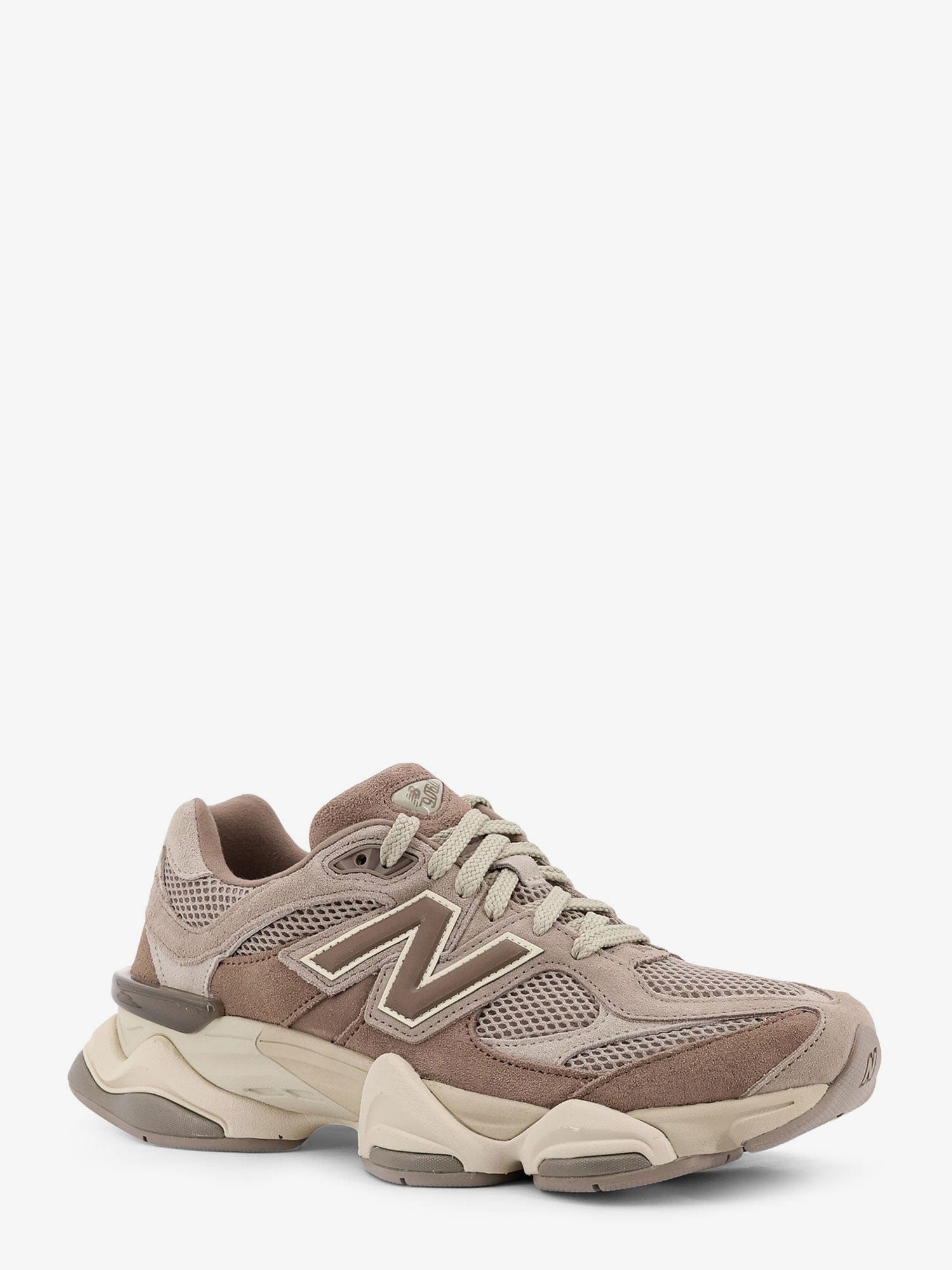 New Balance 9060 low - top mesh and suede sneakers