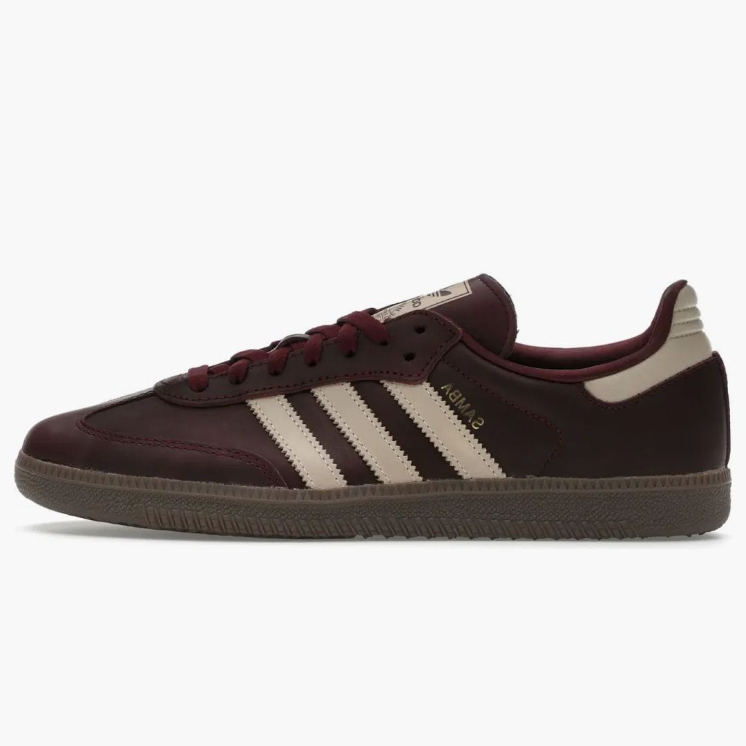 adidas Samba Og Maroon Crystal Sand (women's)