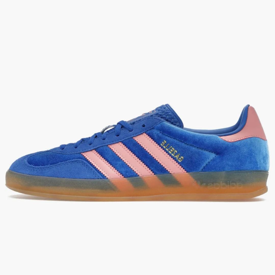 adidas Gazelle Indoor Blue Semi Pink Spark (women's)