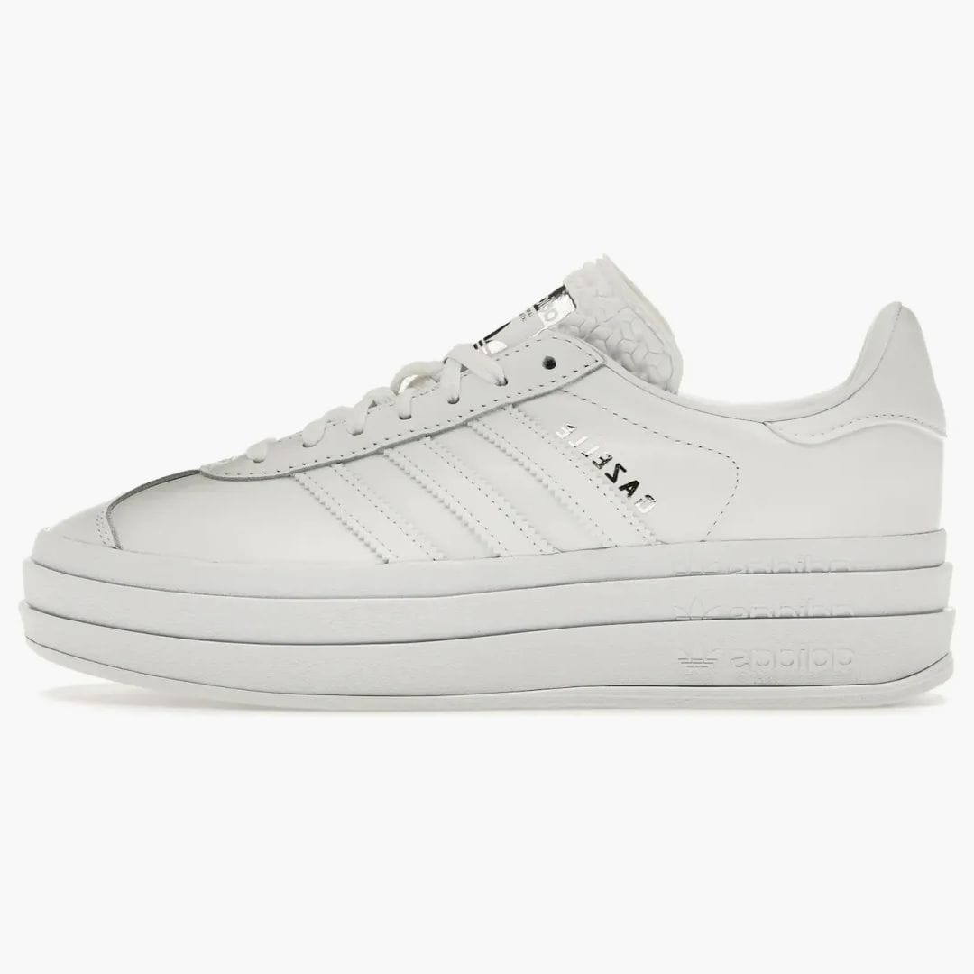 adidas Gazelle Bold Triple White (women's)