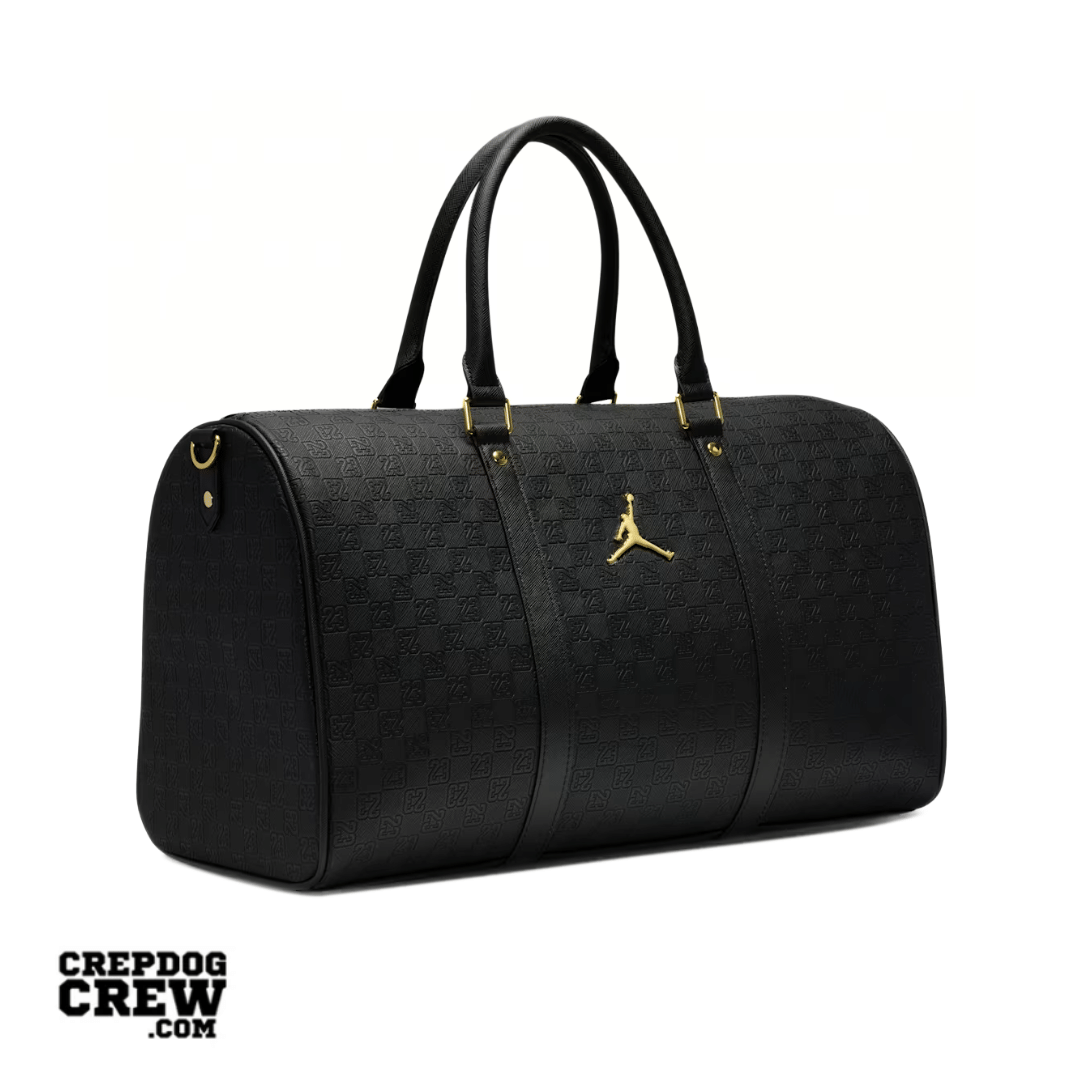 Air Jordan Jordan Monogram Duffle Bag 25 l Black Gold