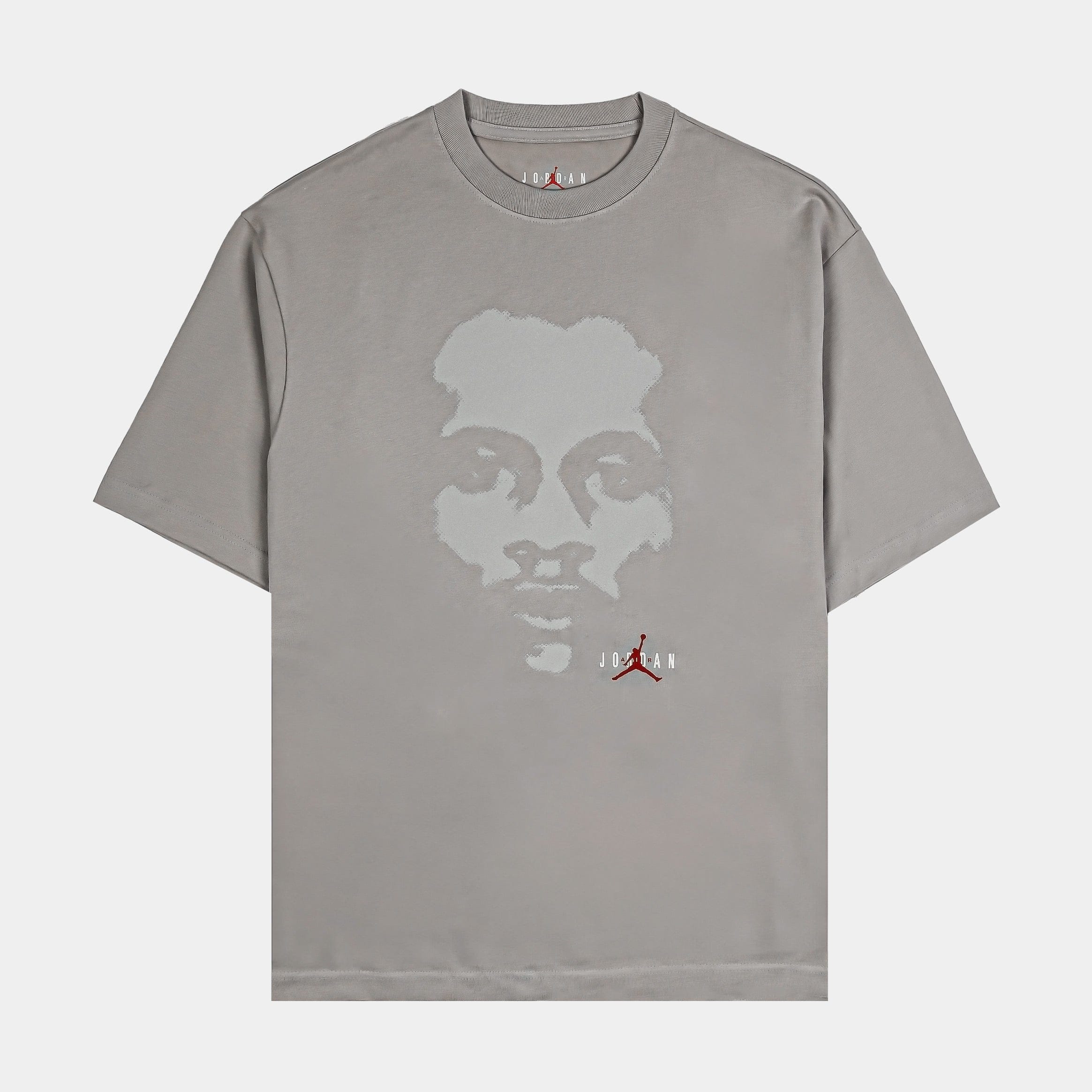 Air Jordan 1985 Crew Gel Mens Short Sleeve Shirt (Grey)