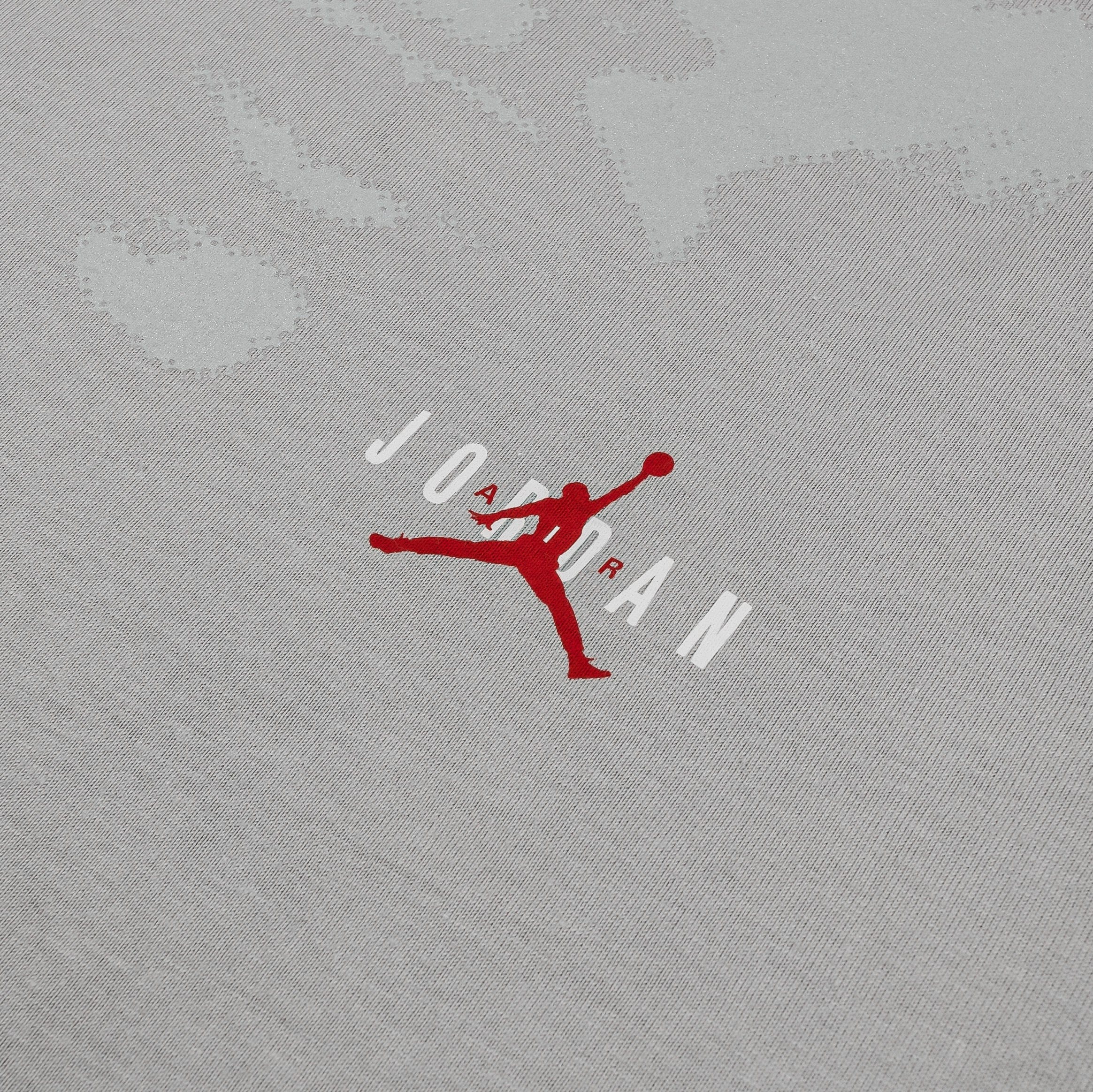 Air Jordan 1985 Crew Gel Mens Short Sleeve Shirt (Grey)
