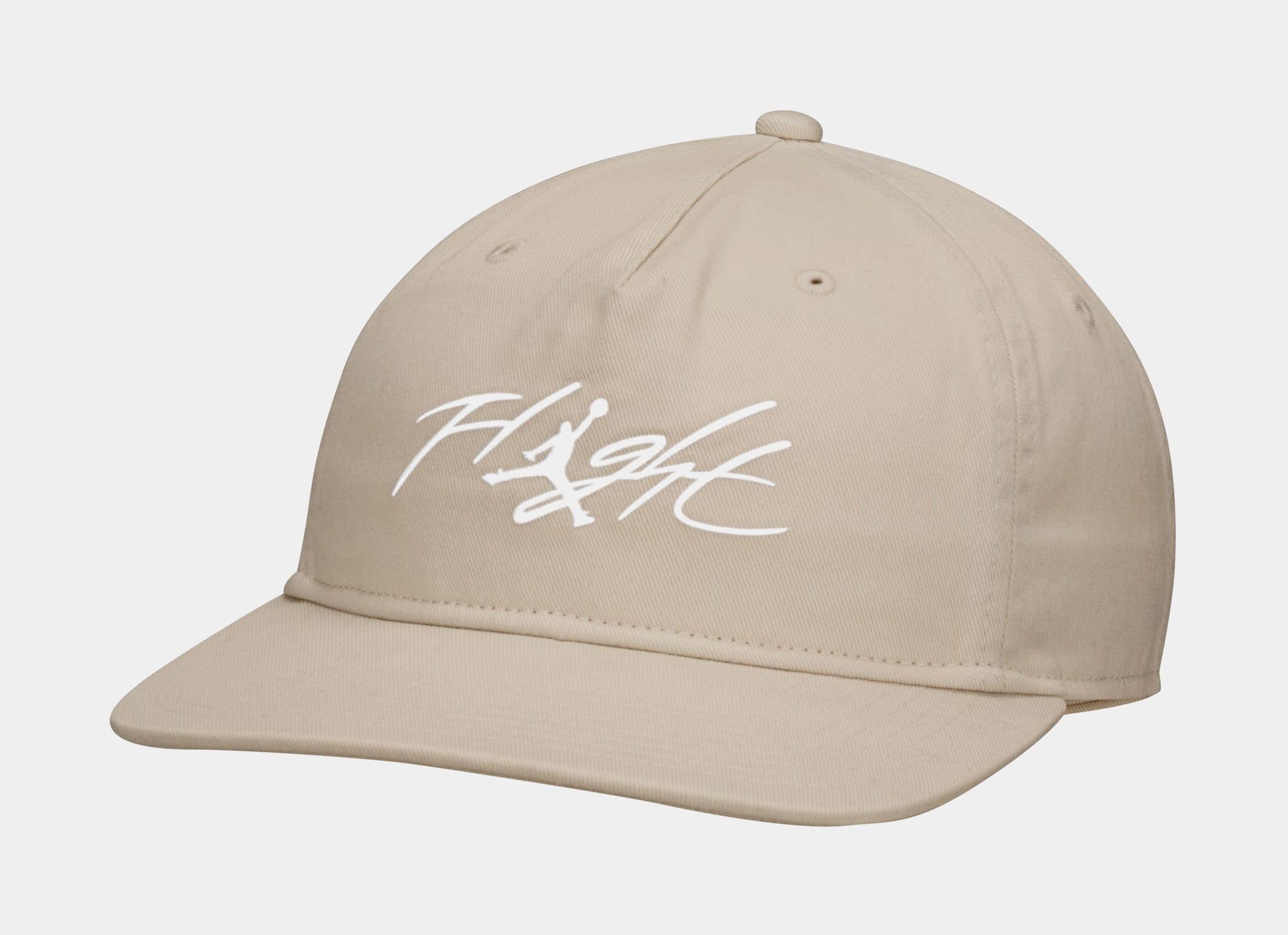 Air Jordan Club Unstructured 5 Panel Mens Hat (Beige)