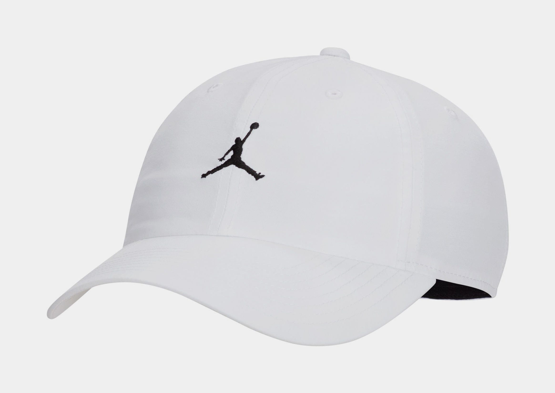 Air Jordan Club Unstructured Mens Hat (White/Black)
