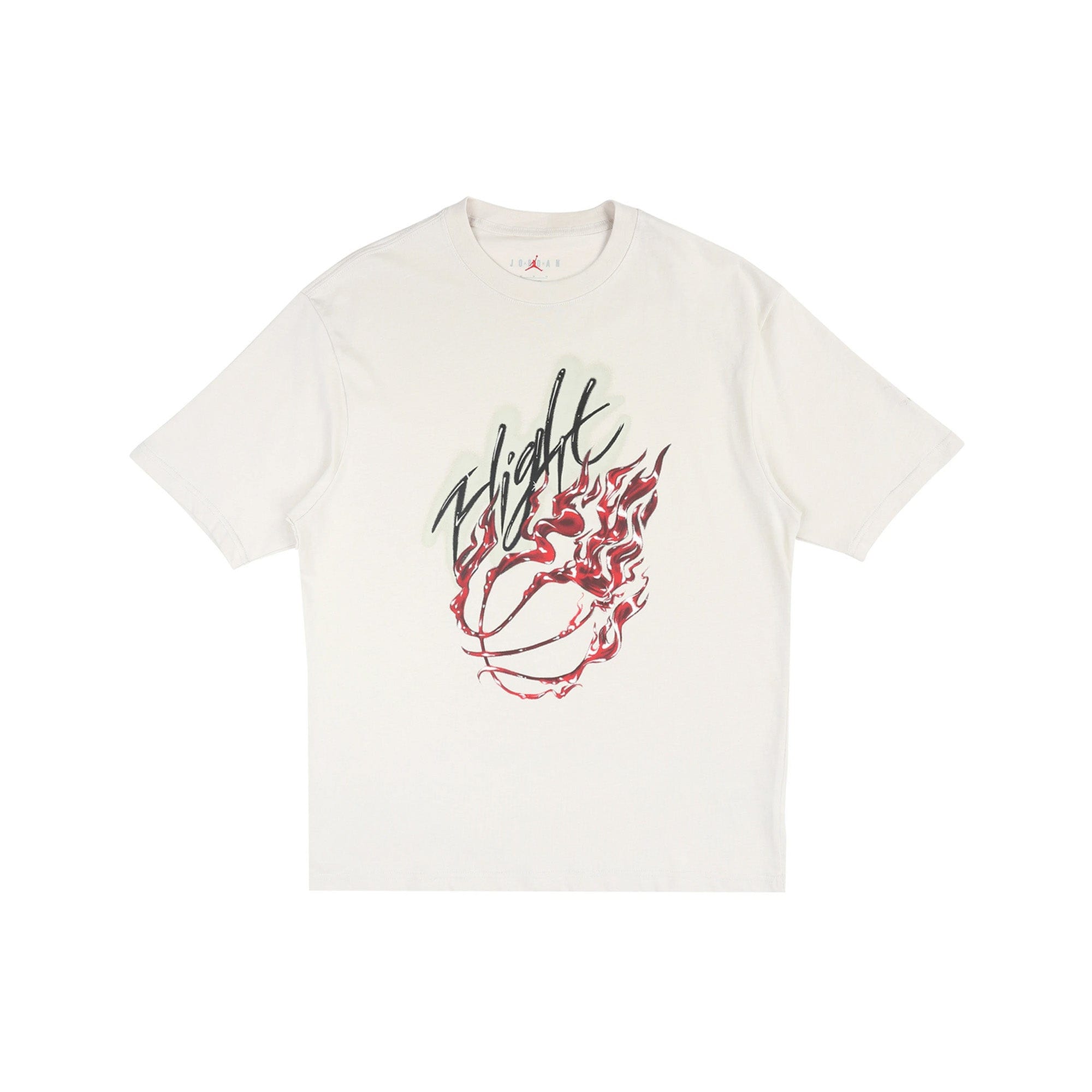 Air Jordan Flight Graphic T-Shirt x Travis Scott Flight Graphic T-Shirt Cream (2022)