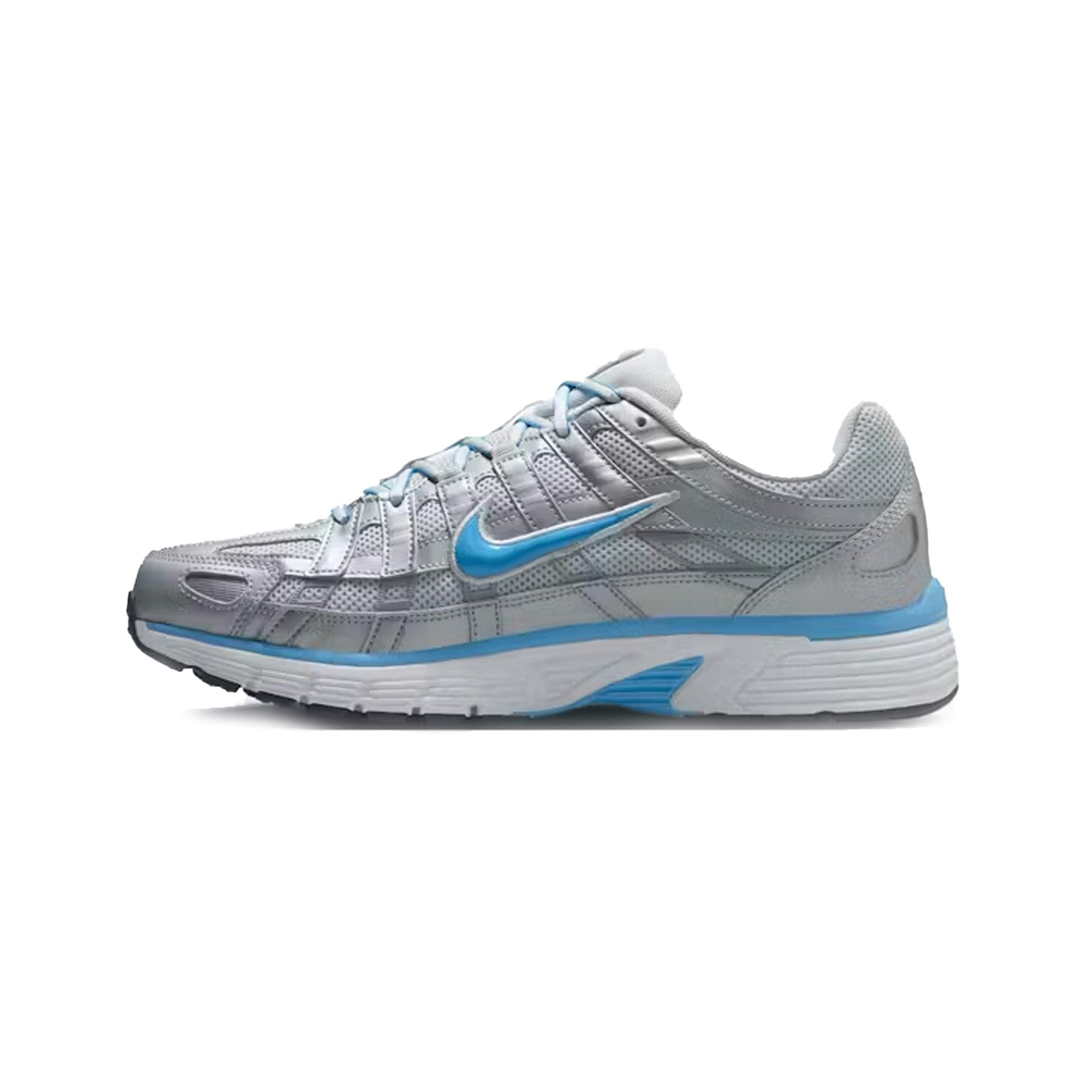 Nike P - 6000 Metallic Platinum Pure Platinum Metallic Silver University Blue (2025)