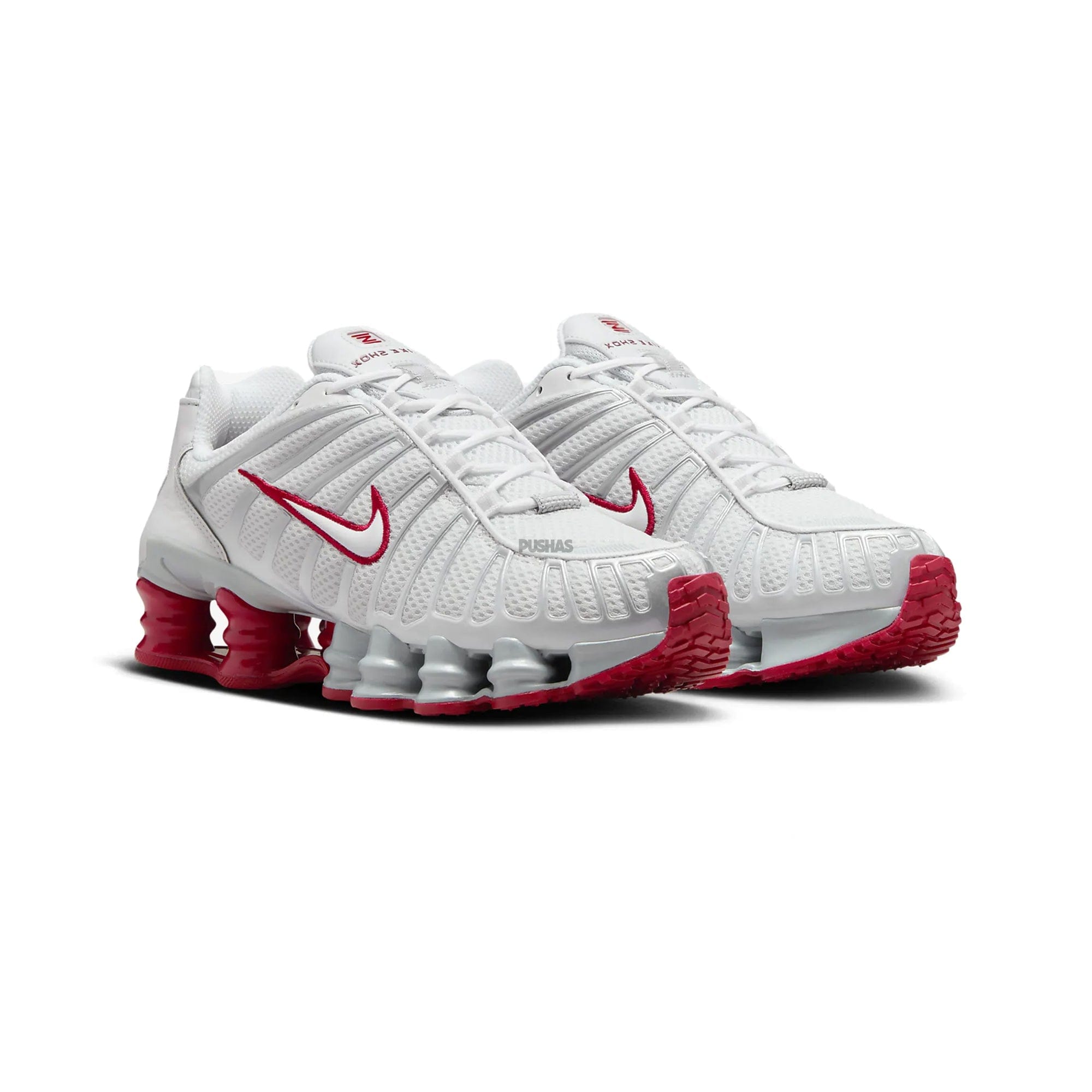 Nike Shox TL Platinum Tint/Gym Red (2024)