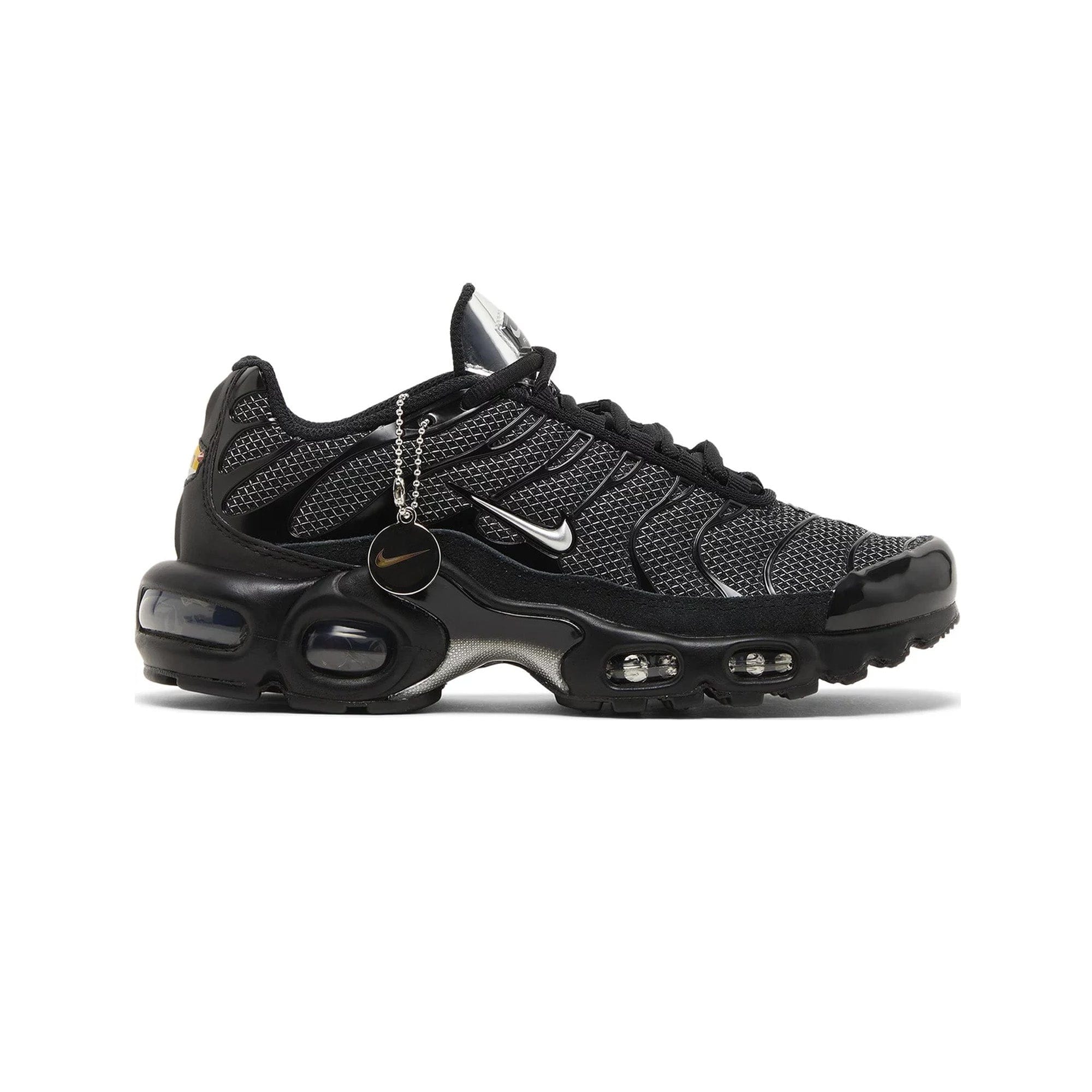 Nike Nike Air Max Plus TN Black Suede Silver Women's
