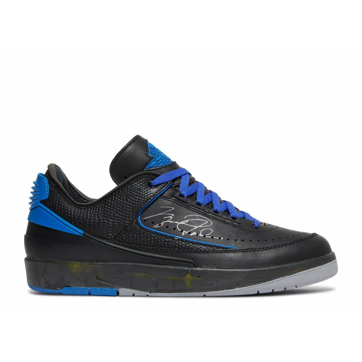 Air Jordan Off - White x Air Jordan 2 Retro Low SP Black Blue (2021)
