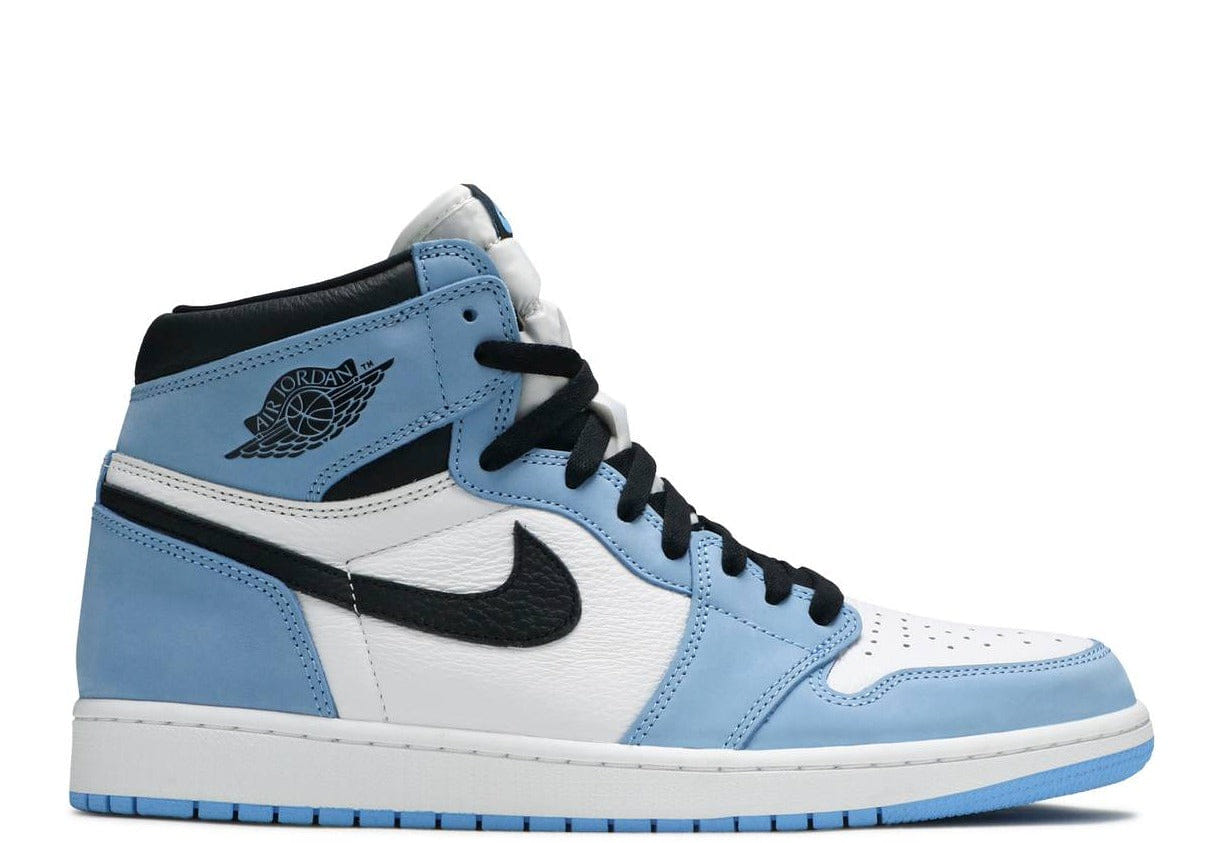 Air Jordan Jordan 1 Retro High White University Blue Black (WORN)