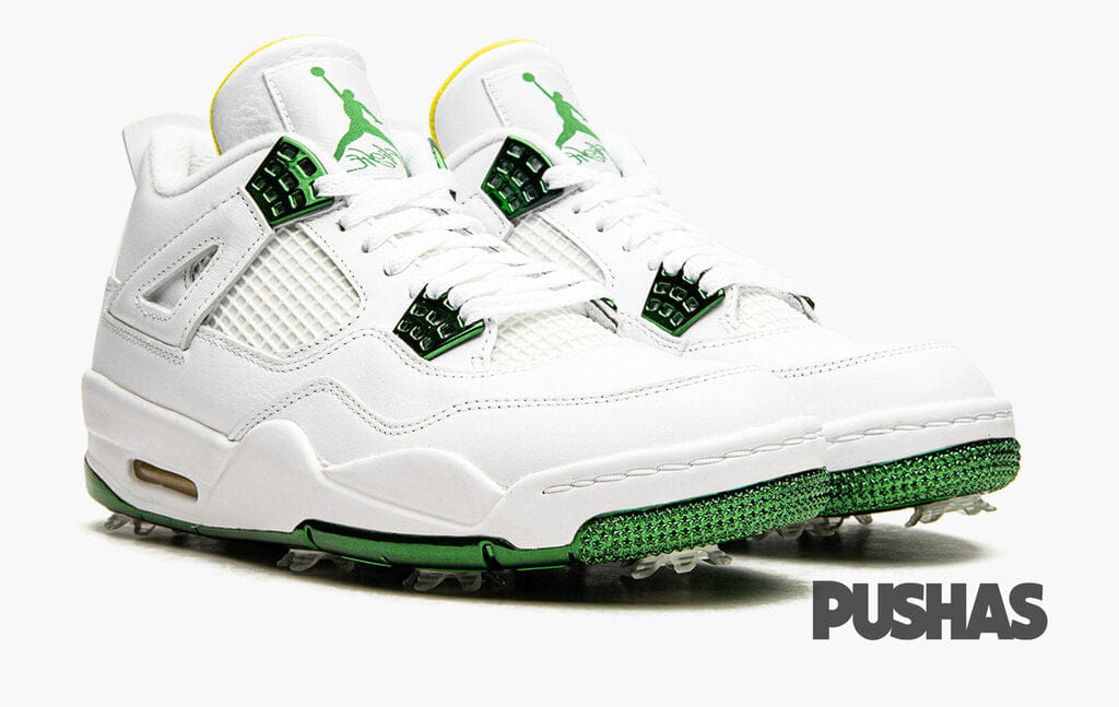 Air Jordan 4 Retro Golf Metallic Green (2021)
