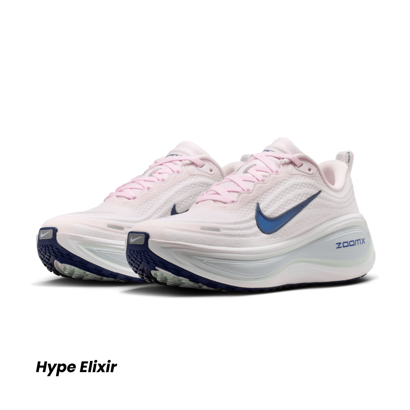 Nike Vomero Plus Pearl Pink White Barely Green Navy (Women's)