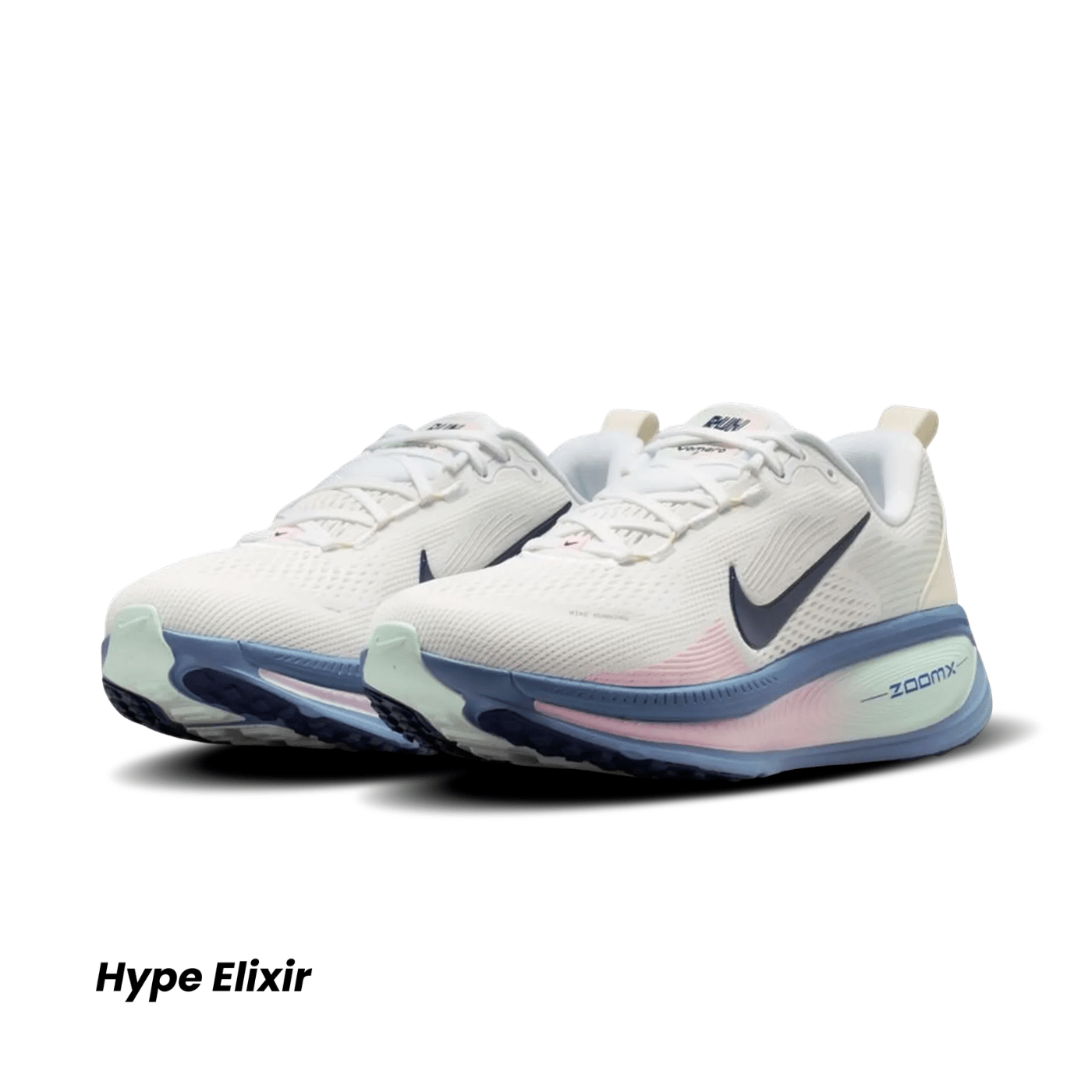 Nike Vomero 18 White Work Blue Barely Green (Women's)