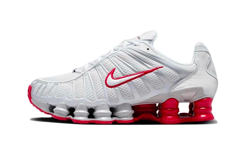 Nike Shox TL Platinum Tint Gym Red