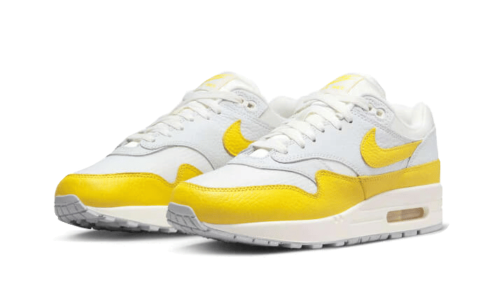 Nike Air Max 1 White Bright Yellow
