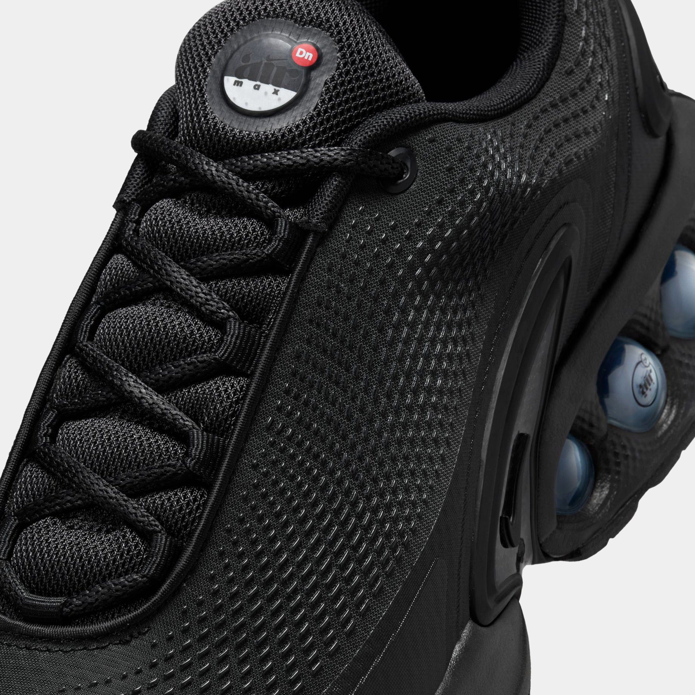 Nike Air Max DN Mens Running Shoes (Black/Metallic Dark Grey)