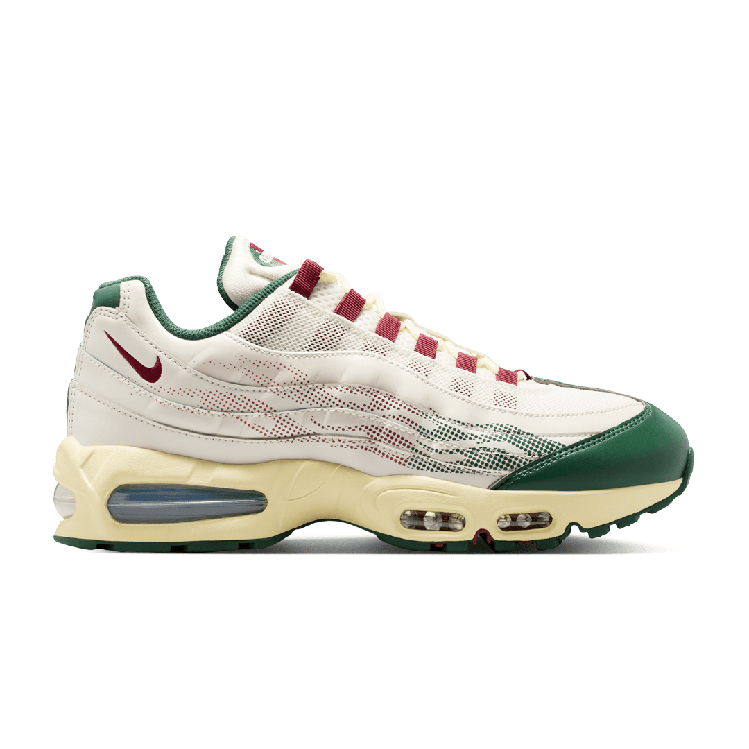 Nike AIR MAX 95 BIG BUBBLE SE PHANTOM/TEAM RED - FIR - ALABASTER