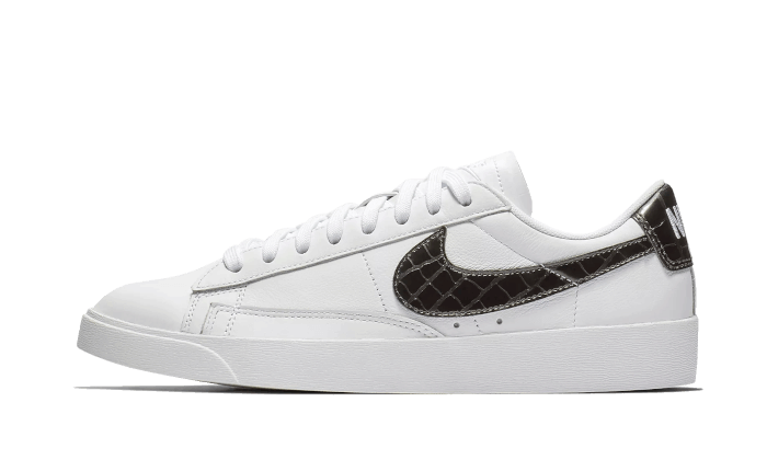 Nike Blazer Low White Black Croc