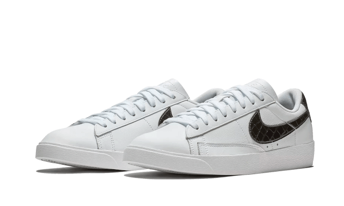 Nike Blazer Low White Black Croc