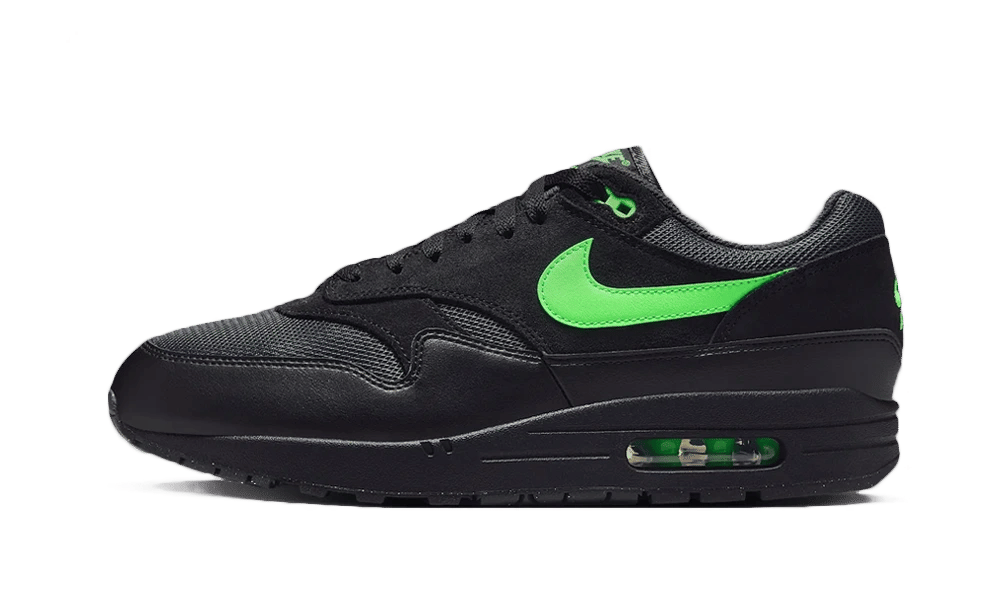 Nike Air Max 1 Black Green Strike