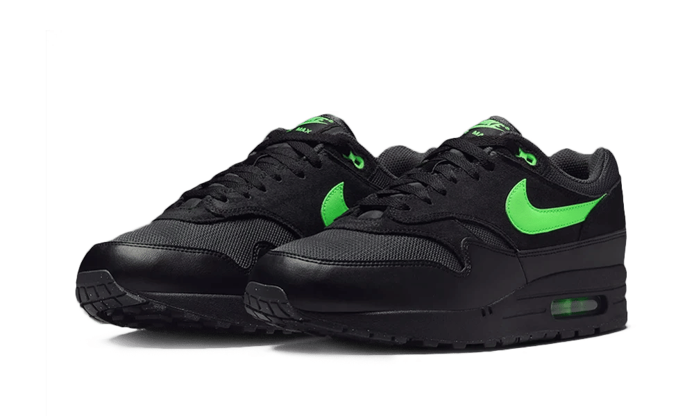 Nike Air Max 1 Black Green Strike
