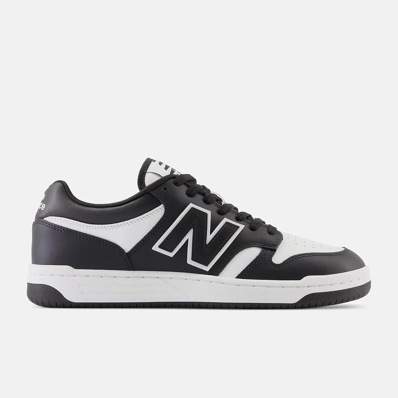 New Balance 480 BB480LBA Sneaker Men Black White Low Top Lifestyle Shoes RHS8570