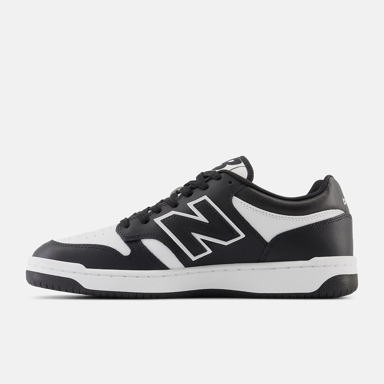 New Balance 480 BB480LBA Sneaker Men Black White Low Top Lifestyle Shoes RHS8570