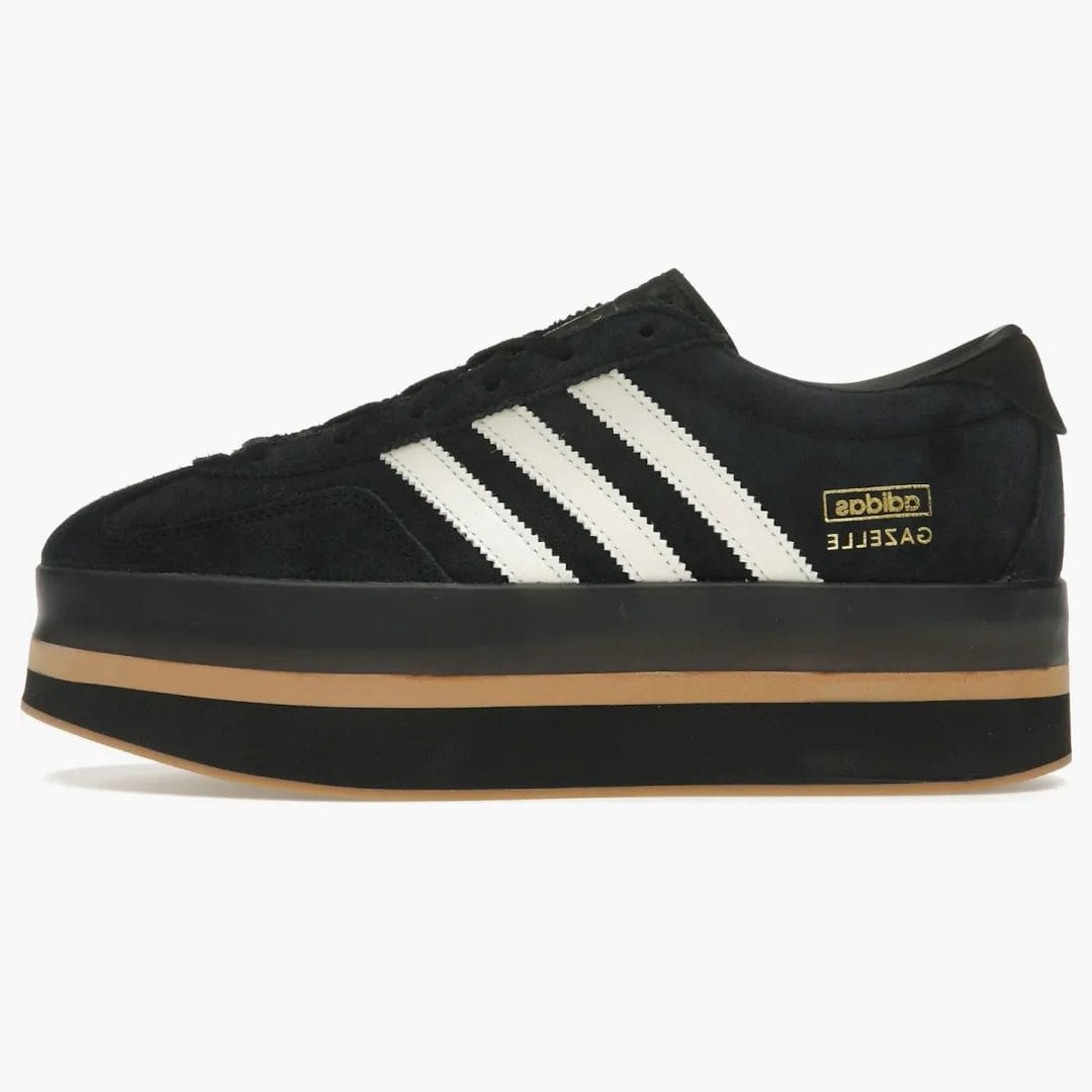adidas Gazelle Stack Black Cream White (women's)