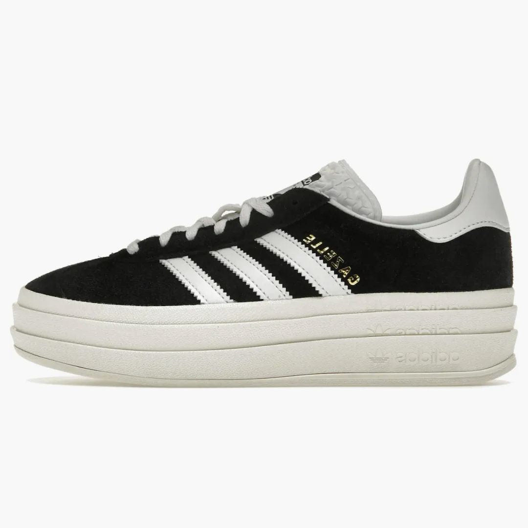 adidas Gazelle Bold Core Black White (women's)