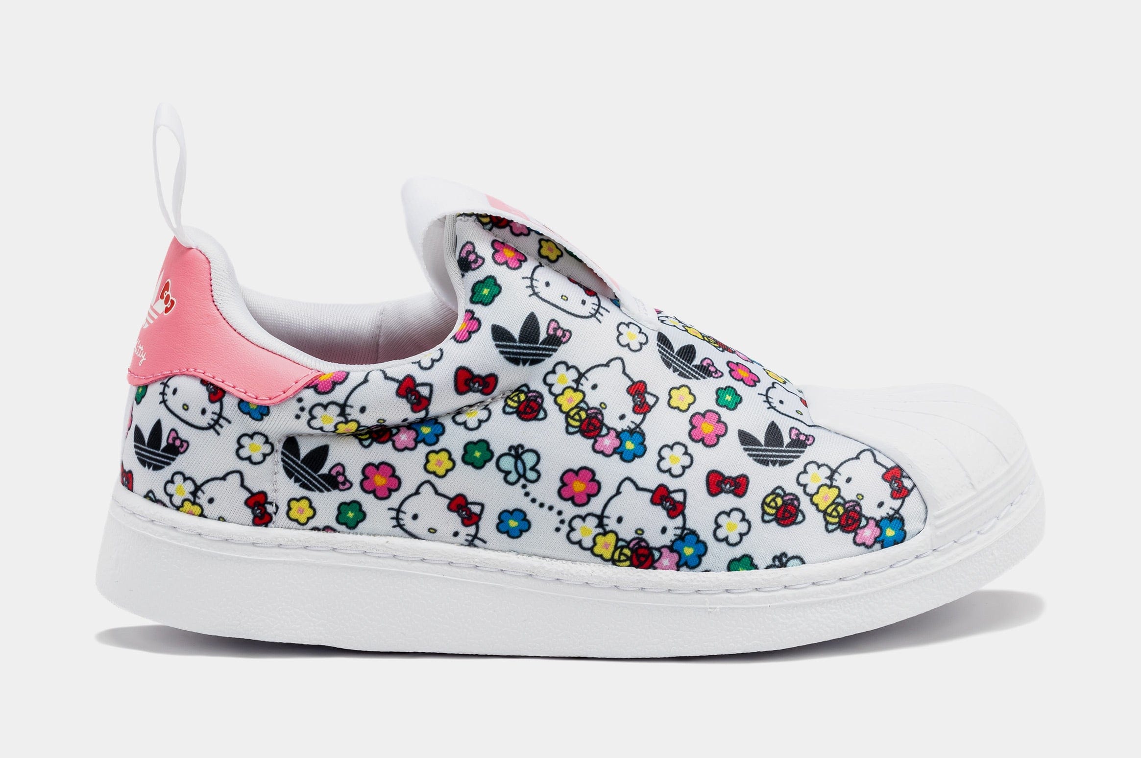adidas Hello Kitty Superstar 360 Preschool Lifestyle Shoes (White)